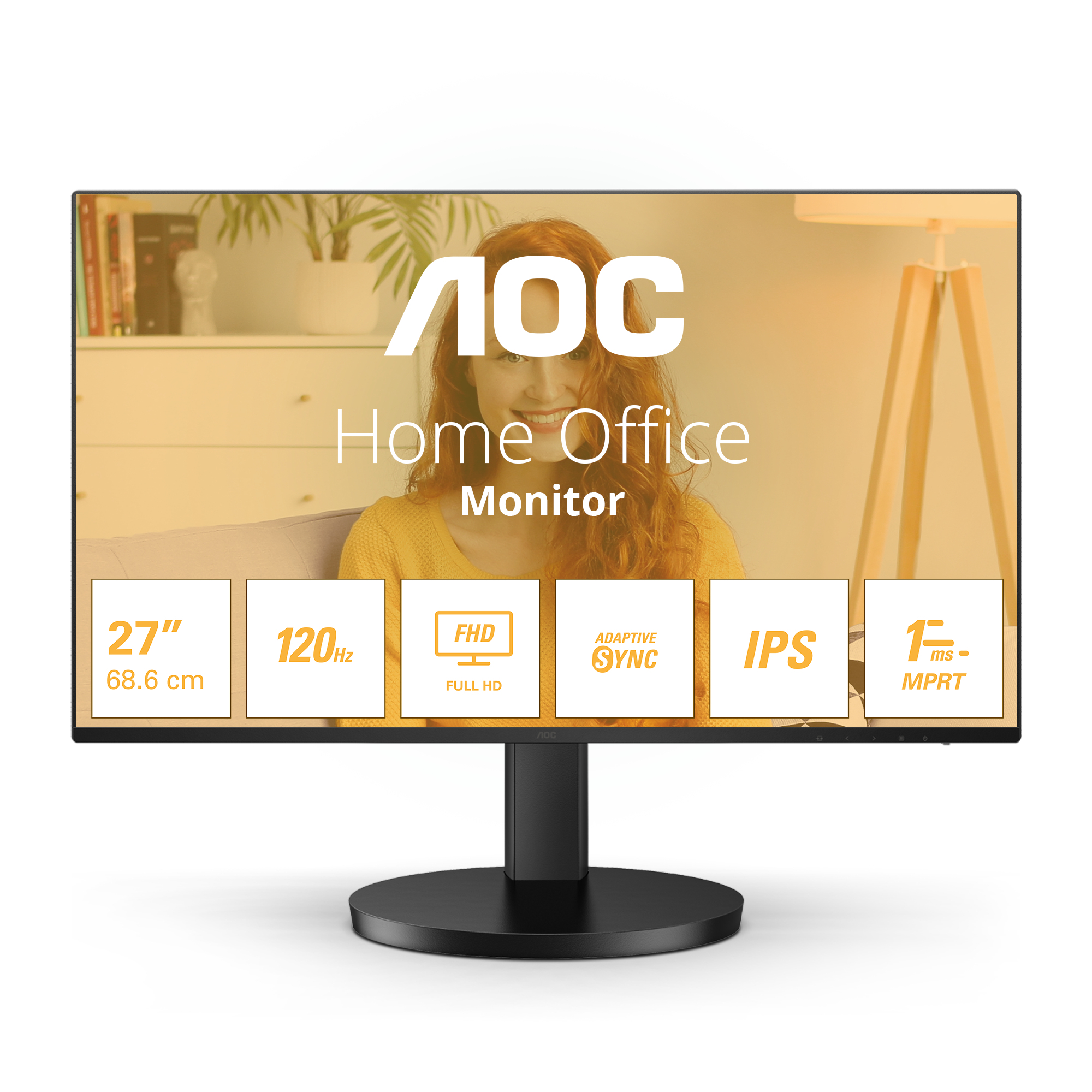 Aoc - Monitors                   27b3ha2 27in 16:9 Wled              1920x1080 100hz 4s 1300:1 1x 1.4    27b3ha2