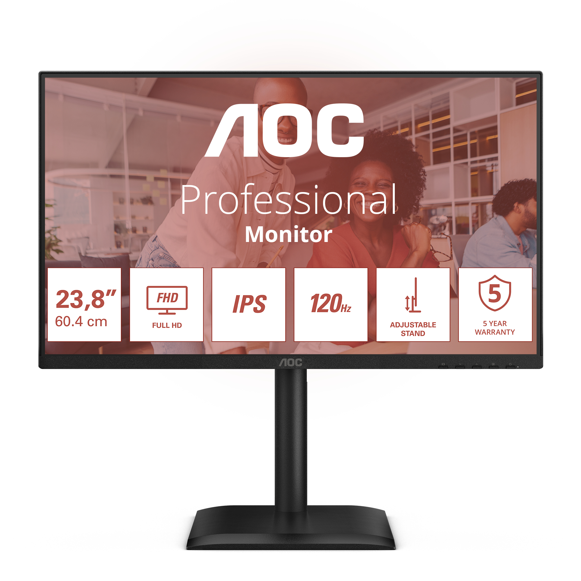 Aoc - Monitors                   Aoc Monitor 27 Ips 120hz            2560x1440 Qhd 1ms 16:9 1000:1 Hd    24e4u