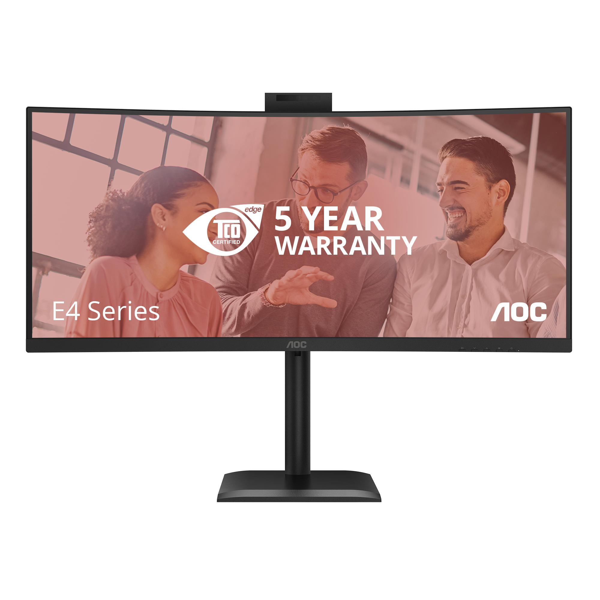 Aoc - Monitors                   Cu34e4cw 34in 21:9 Va 120hz         3440x1440 4ms 3500:1 Hdmi X 2x 2    Cu34e4cw
