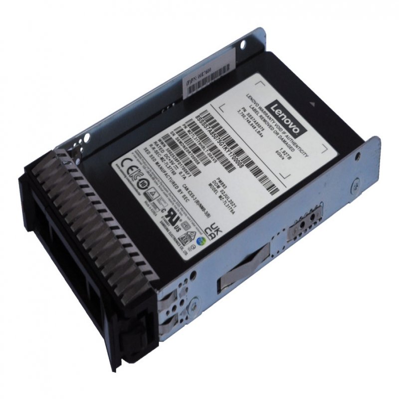 Lenovo SSD - Read Intensive 960 GB,  Hot-swap, 2.5" SATA 6Gb/s  4XB7A90874 - eet01
