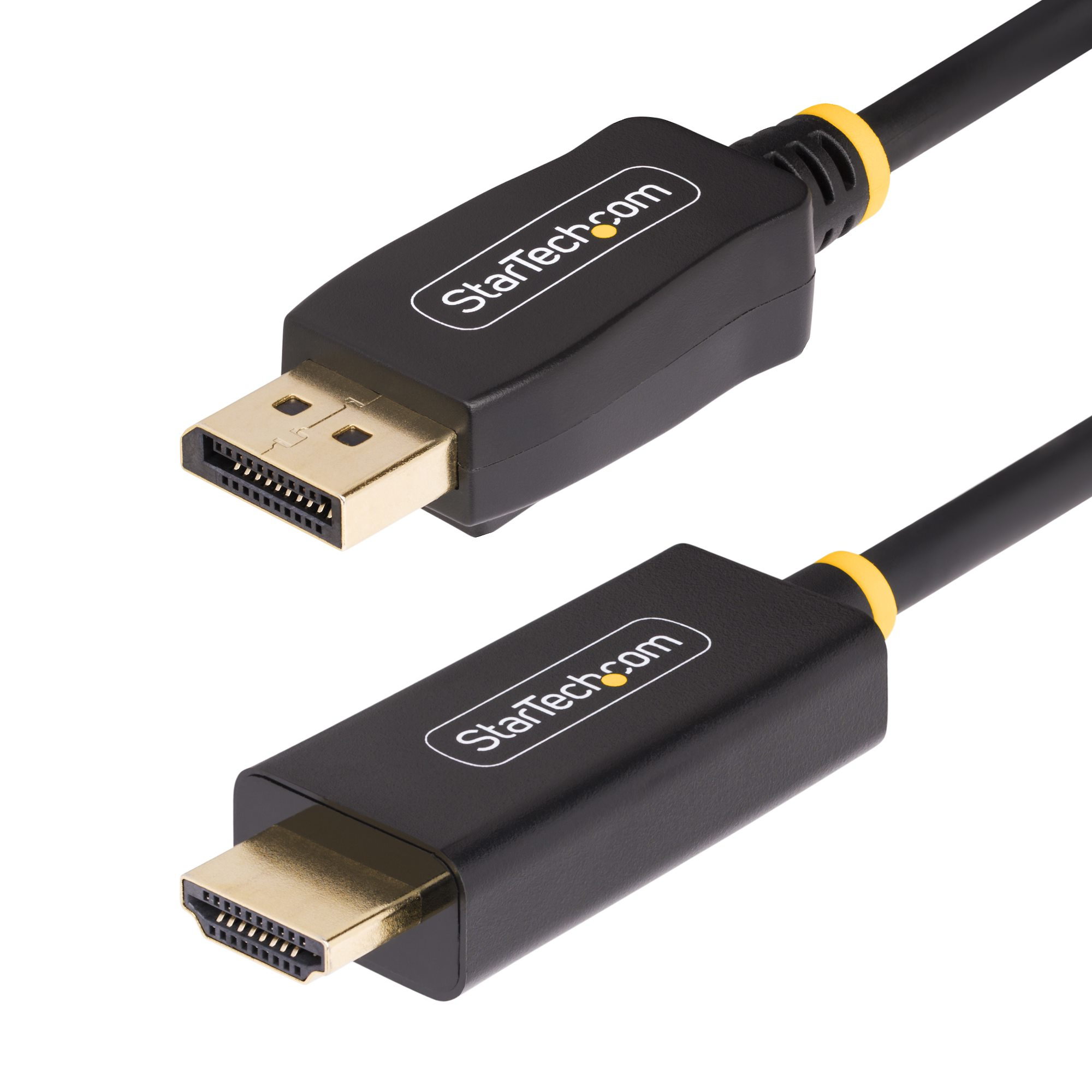 Startech - Adapter Cable - DisplayPort Male To HDMI Male - 3 M - Active, 4K60Hz Support, HDR Support 3M-DP-HDMI-4K60-HDR - C2000 Startech - Adapter Cable - DisplayPort Male To HDMI Male - 3 M - Active, 4K60Hz Support, HDR Support 3M-DP-HDMI-4K60-HDR - C2000
