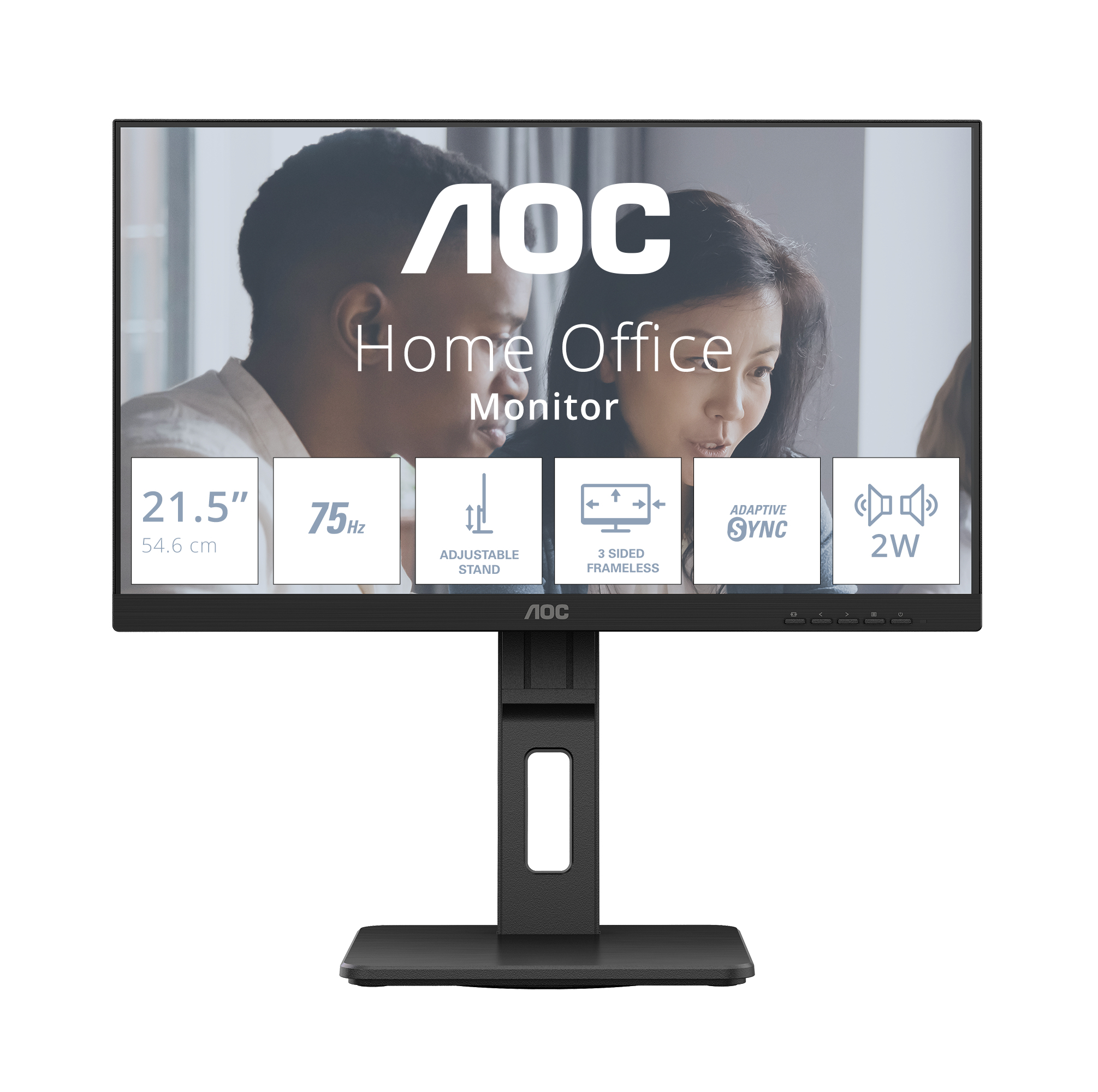 Aoc - Monitors                   22e2umf 21.5in 16:9 Wled            1920x1080 75hz 4s 3000:1 1x 1.4     22e2umf