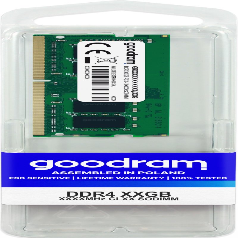 Goodram 16gb Ddr4 Pc4-25600 3200mhz So-dimm 260pin 1.2v  Gr3200s464l22/16g - xep01