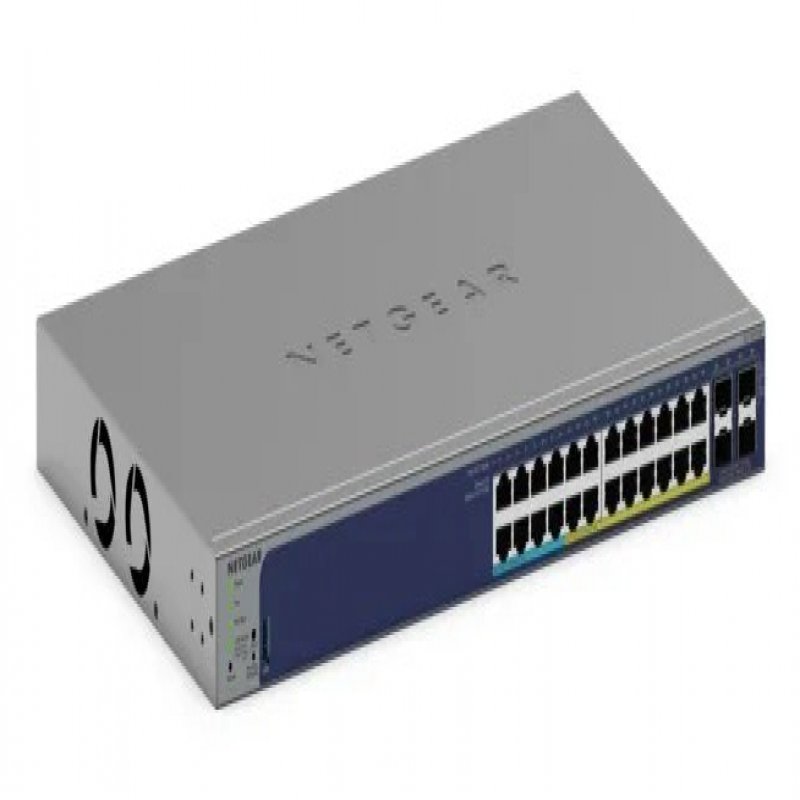 Netgear - High-end               24p Ge Poe++ Smart Swth W/10g       Sfp+ (gs728txup)                    Gs728txup-300eus