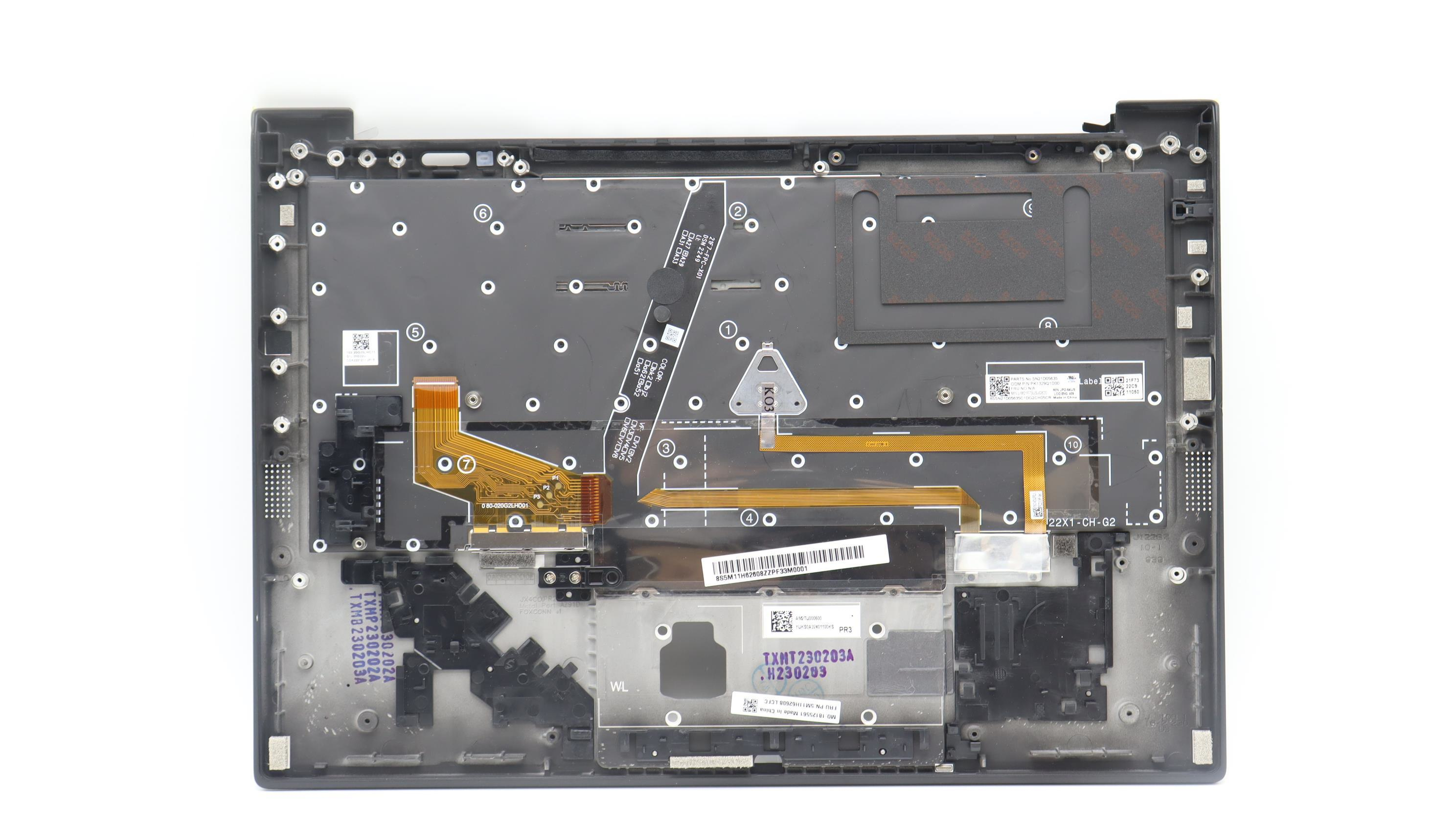 Lenovo MECH_ASM BL KB BK FPR WW FRA  SRX  5M11H62775 - eet01