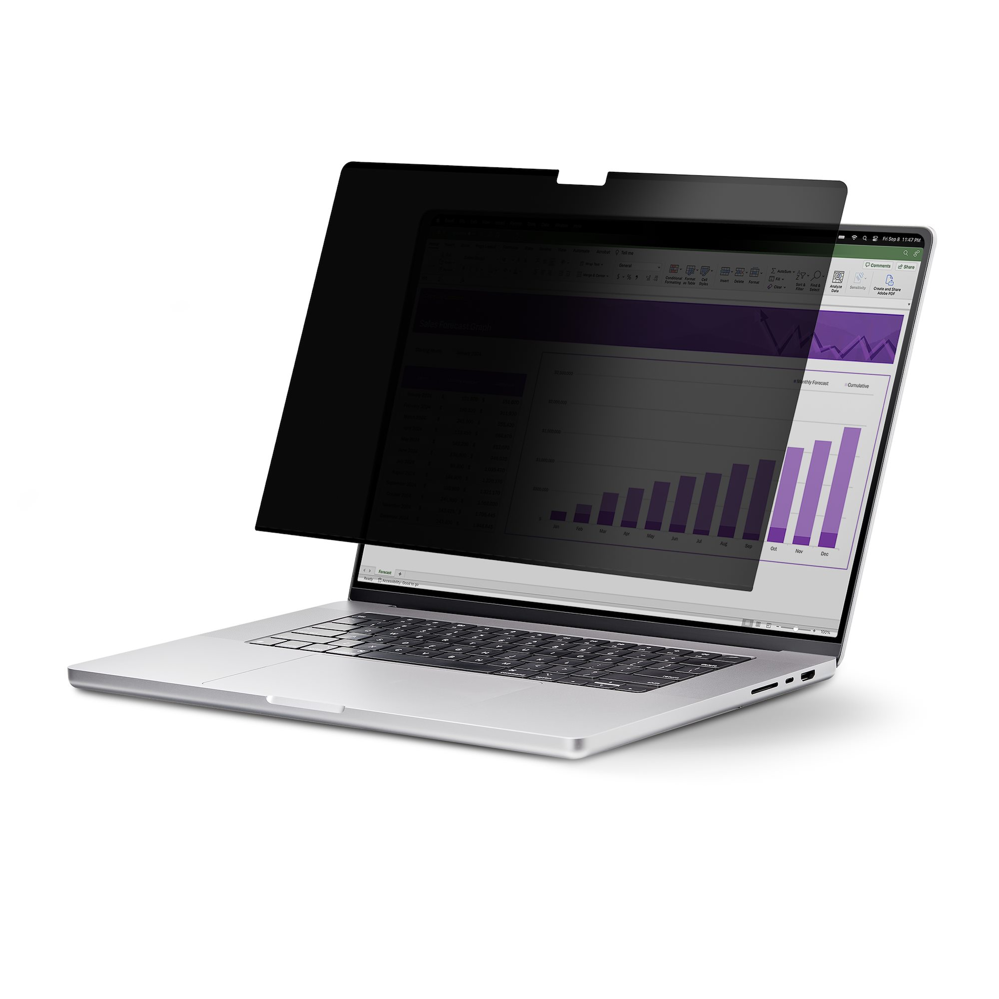 StarTech.com 14-Inch Macbook Pro 21/23  Laptop Privacy Screen,  142MM-PRIVACY-SCREEN - eet01