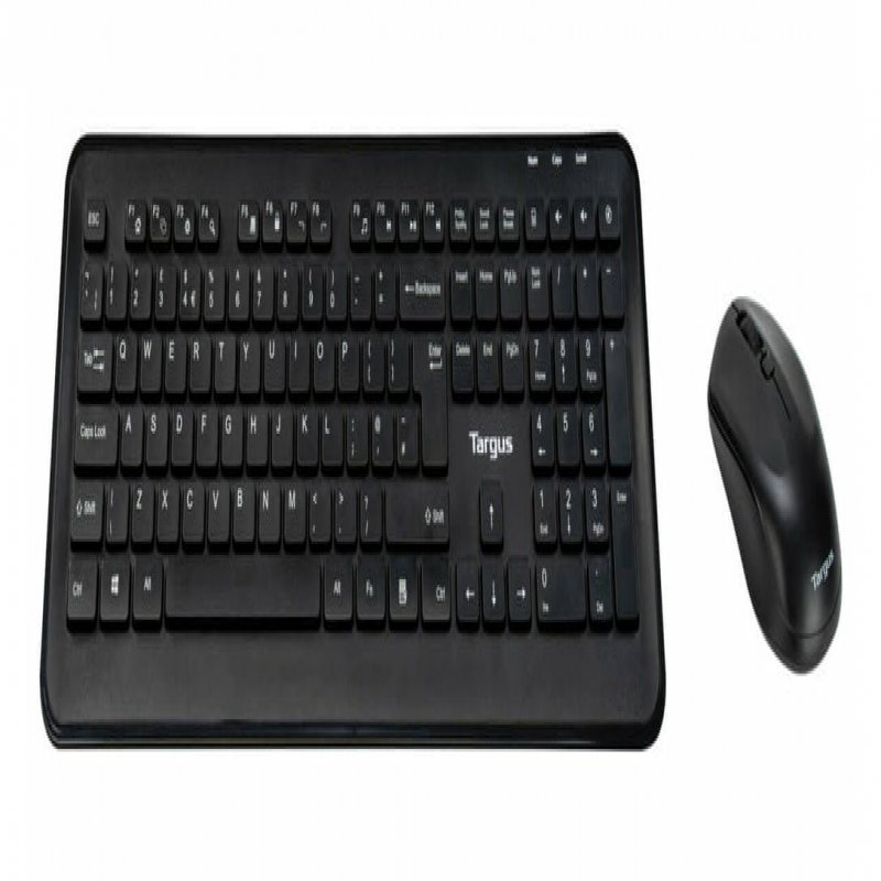 Targus Full size 2.4 GHz Wireless  Keyboard and Mouse Combo (NO)  AKM610NO - eet01