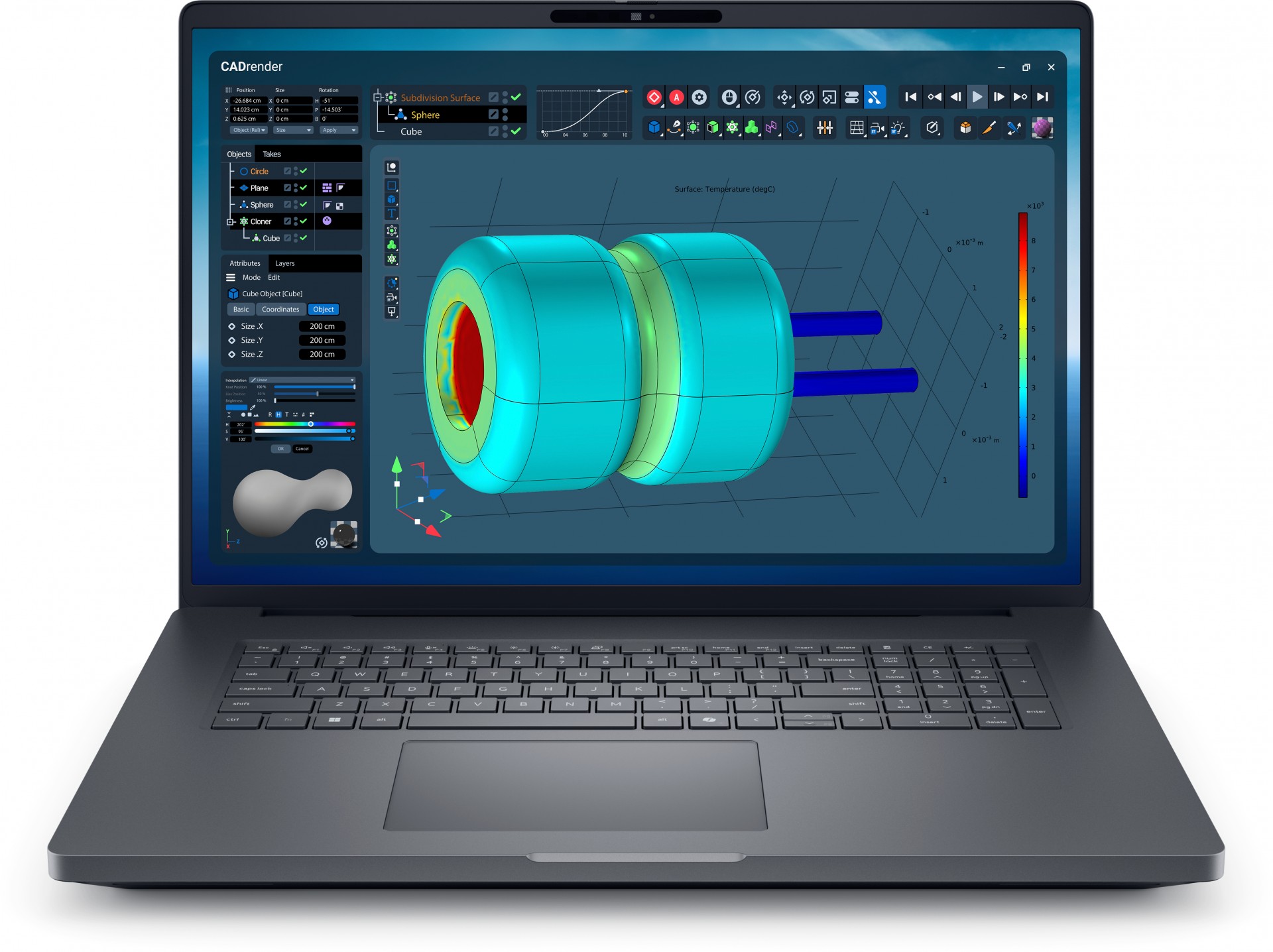 Dell Pro Max 18 Plus MB18250 Intel? Core? Ultra 7 Processor 265HX, 55W VPro 32GB: 2x16GB 6400 MTs DDR5 CSoDIMM, Non-ECC 1 TB Performance SSD, SED Ready,TLC No Additional Hard Drive 18", Non-T - C2000