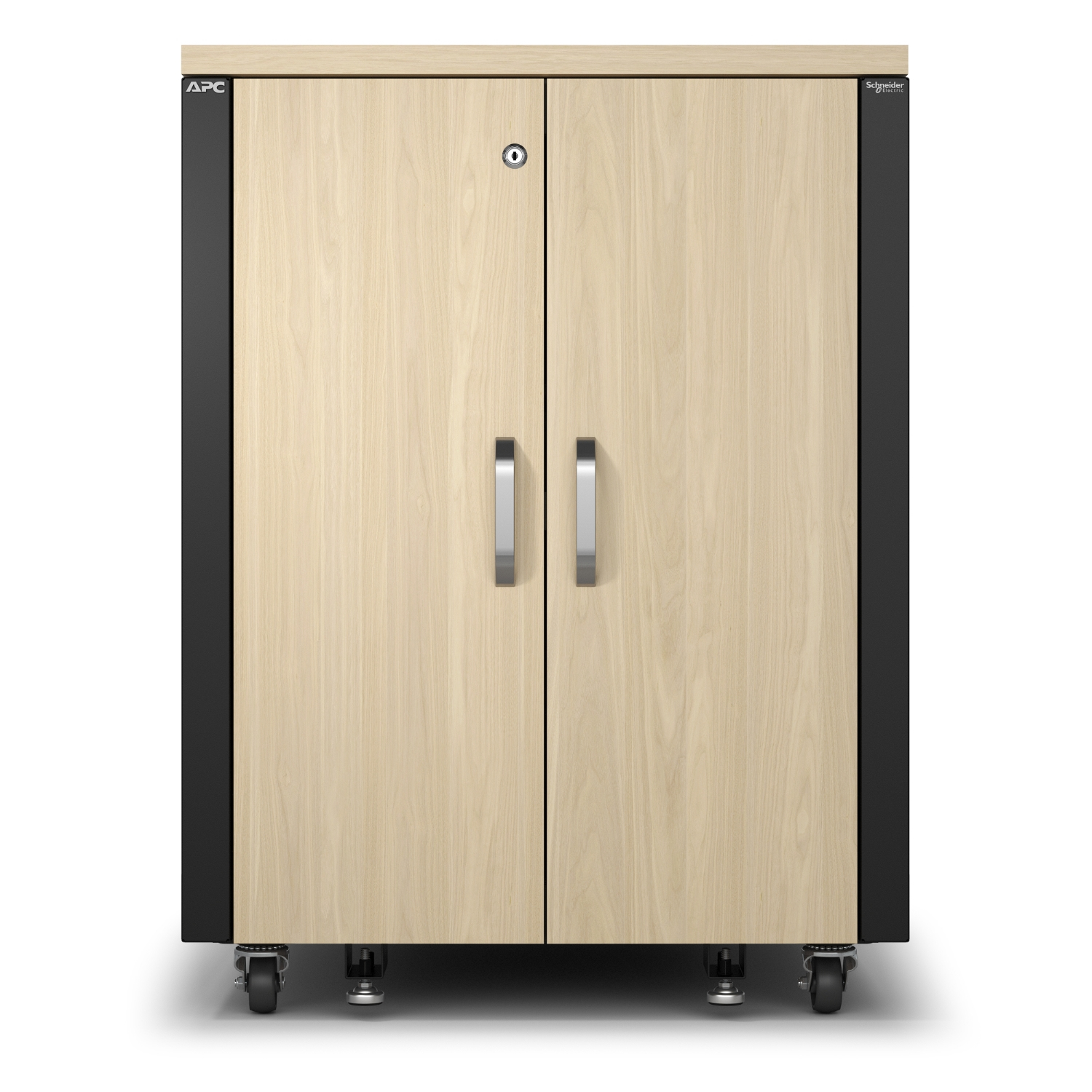 APC NetShelter - Rack (horizontal) - Soundproof - AC 230 V - Maple - 17U - 19" AR4017IA - C2000 APC NetShelter - Rack (horizontal) - Soundproof - AC 230 V - Maple - 17U - 19" AR4017IA - C2000
