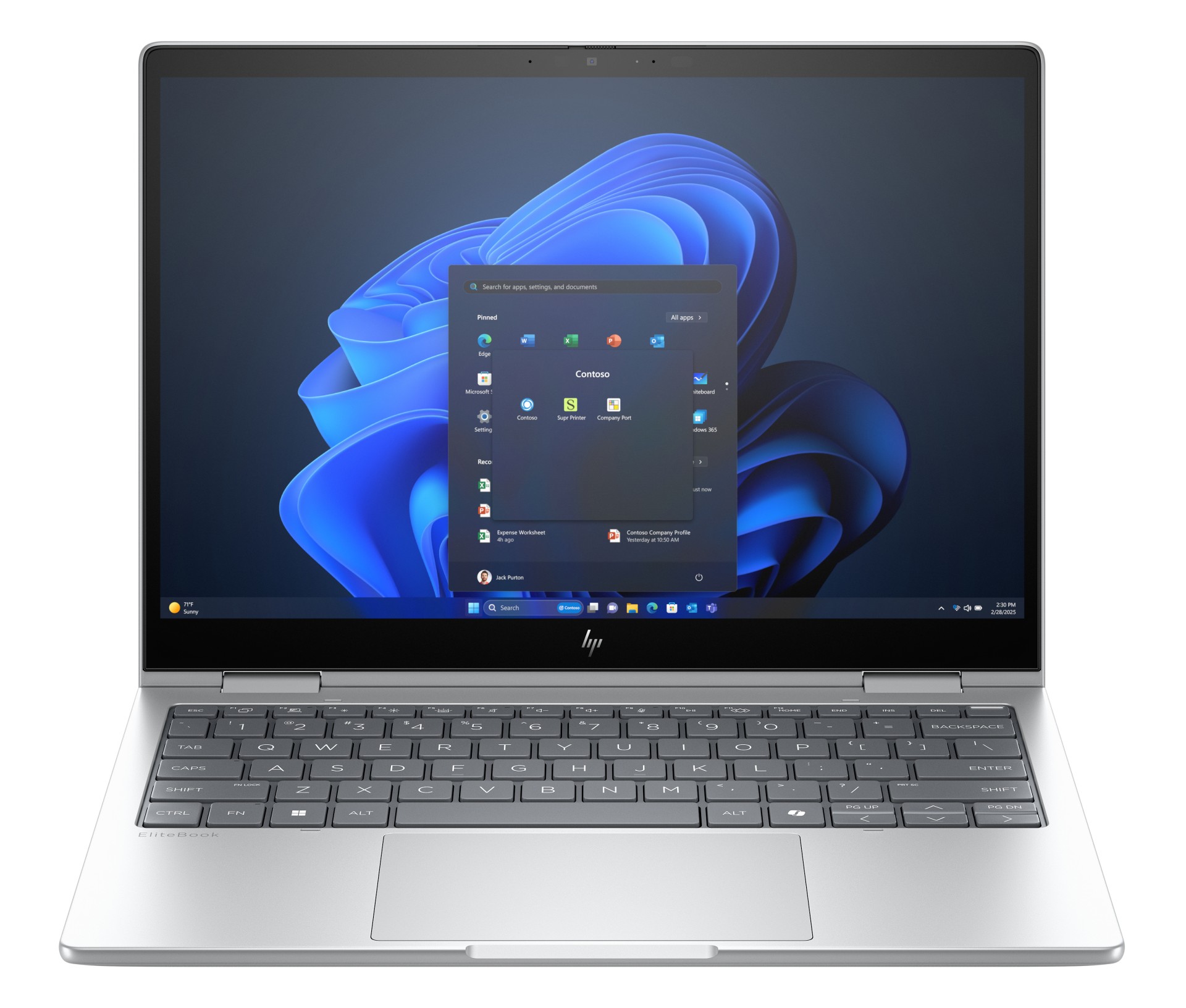 HP EliteBook 8 Flip G1i Notebook AI - Flip Design - Intel Core Ultra 5 - 225U / Up To 4.8 GHz - Win 11 Pro - Intel Arc Graphics - 16 GB RAM - 256 GB SSD NVMe - 13.3" IPS Touchscreen 1920 X 12 - C2000