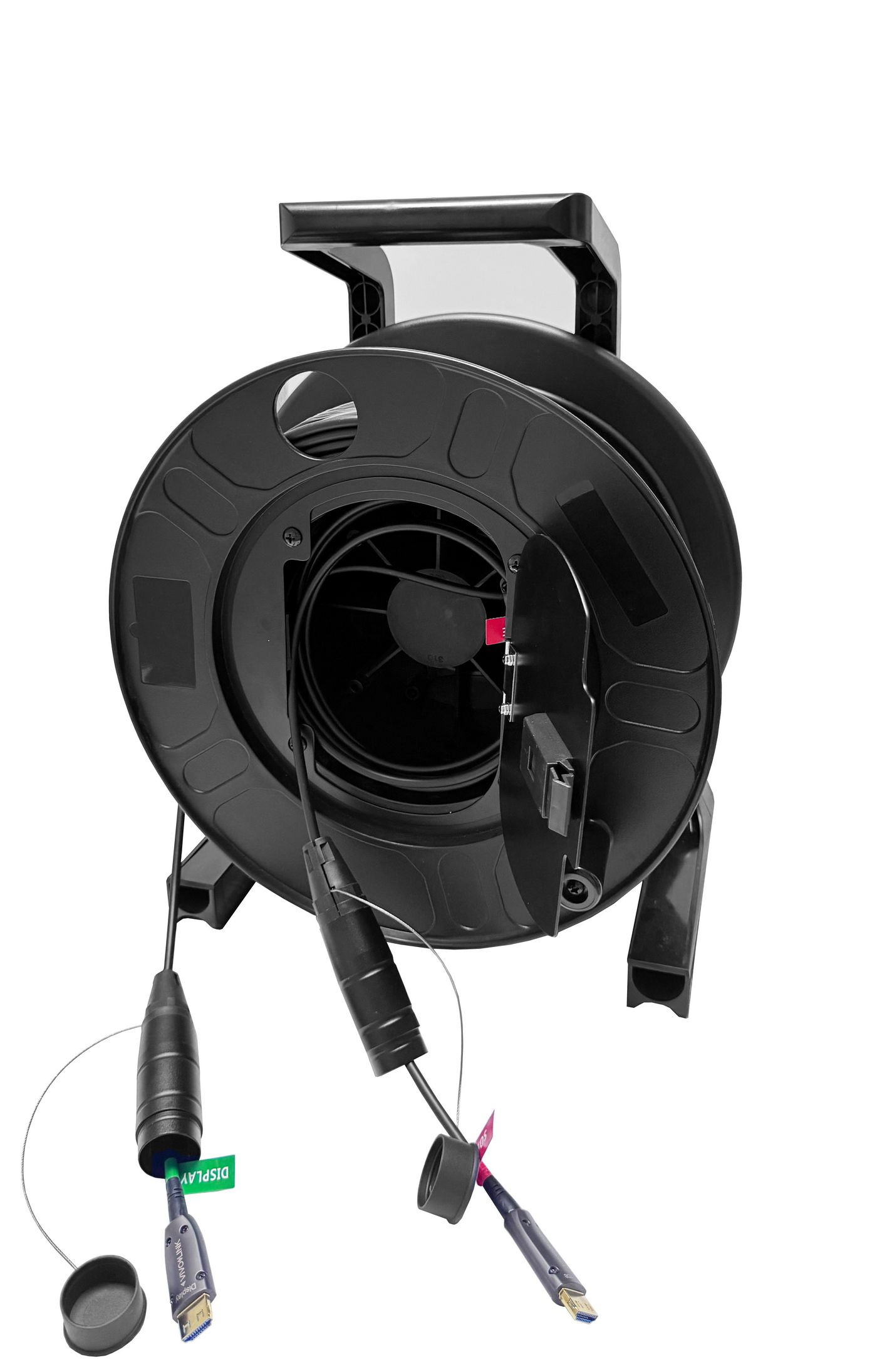 Vivolink 20m OPTIC HDMI 4K Amored  Cable on drum  PROHDMIOP20AM-DRUM - eet01