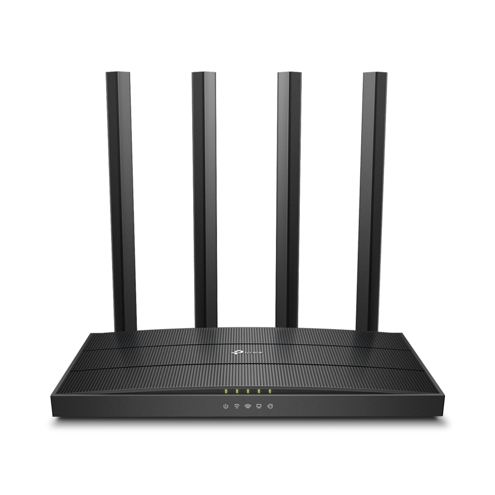 TP-Link Archer C6 - Wireless Router 4-port Switch - 1GbE - Wi-Fi 5 - Dual Band ARCHER C6 - C2000