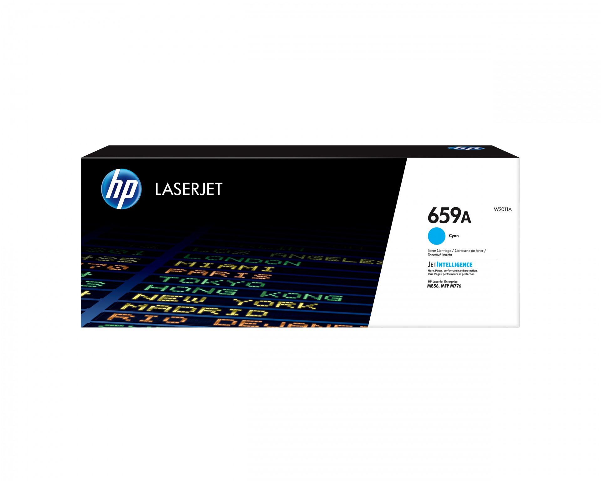 HP 659A - Cyan - Original - LaserJet - Toner Cartridge (W2011A) - For Color LaserJet Enterprise MFP M776, LaserJet Enterprise MFP M776 W2011A - C2000