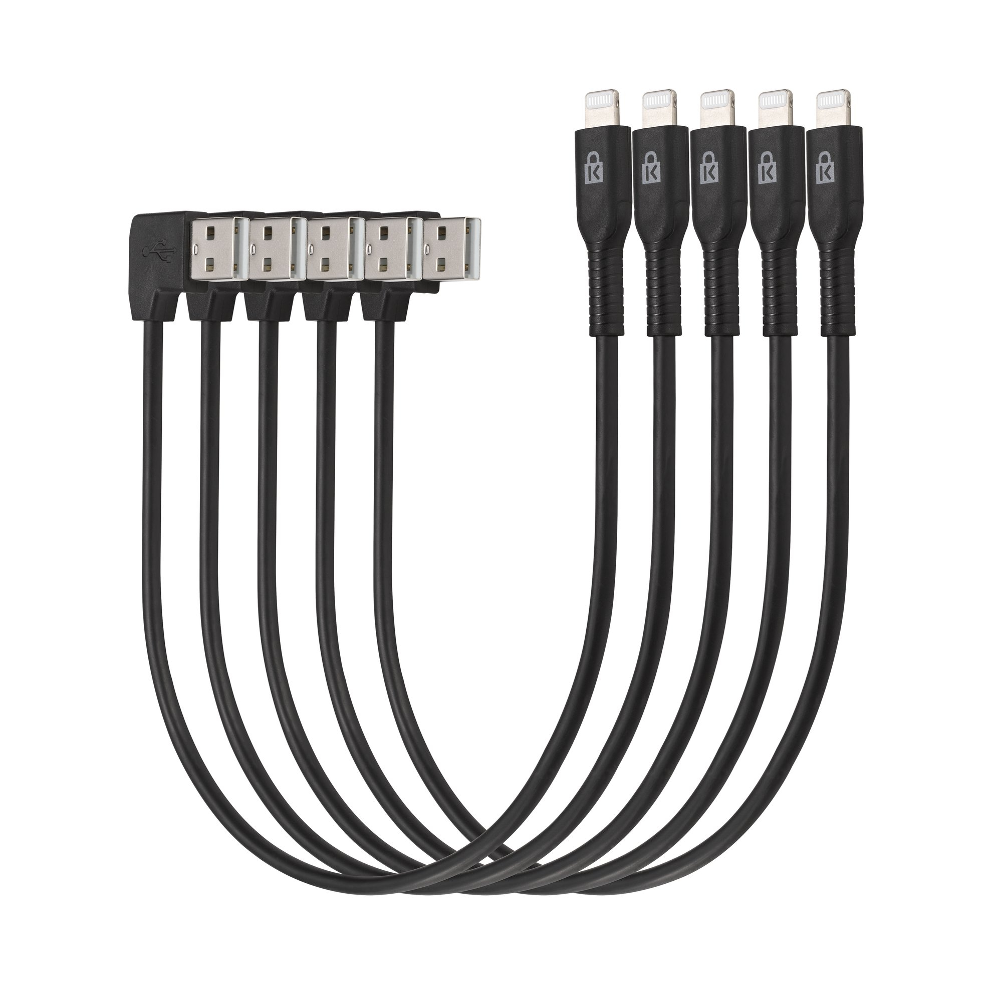 Kensington - Mobile Accs         Lightning Cable Charge + Sync       Lightning Cable 5 Pack Moq Buyer    K67864wwa