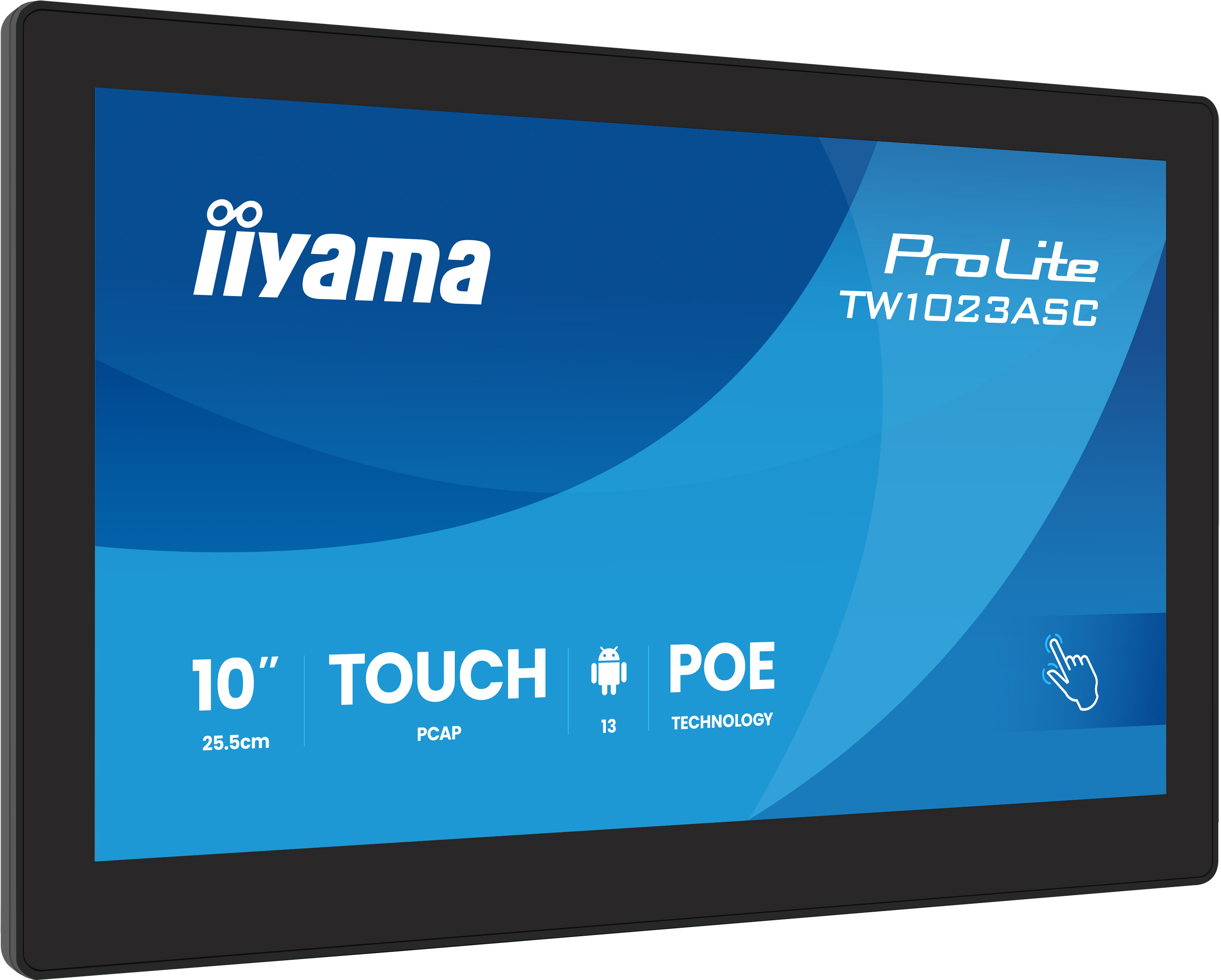 iiyama 10.1 ProLite TW1023ASC-B3P Touch Monitor TW1023ASC-B3P - MW01