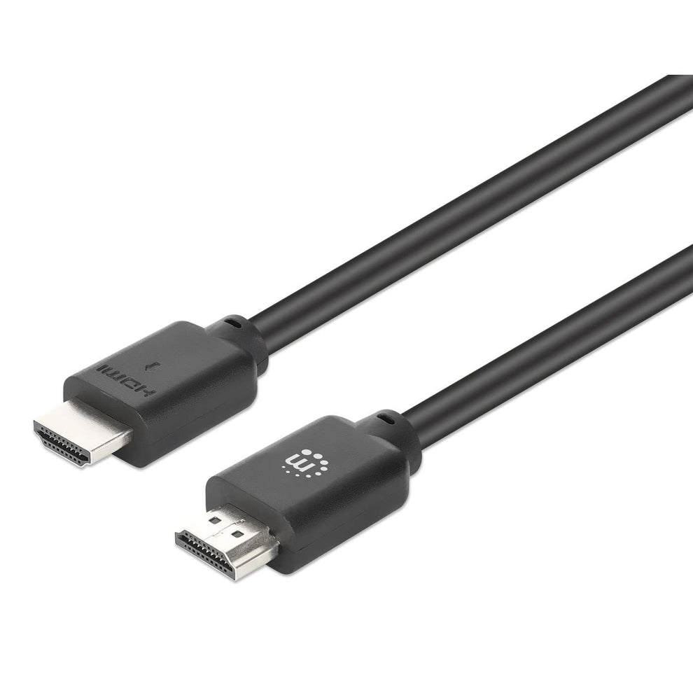 Manhattan                        Hdmi 4k 60hz Cable With             Ethernet 15m Suitable For All 4k    356701