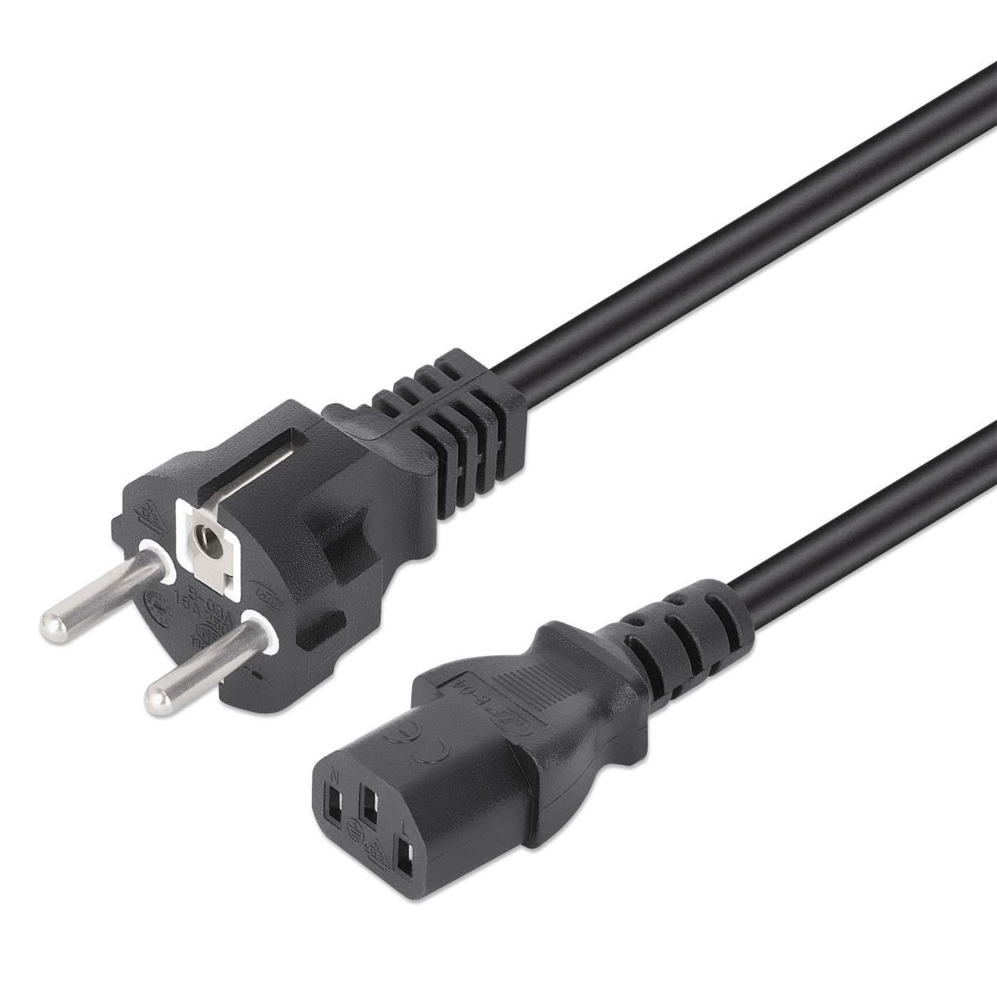 Manhattan                        Power Cable/cord Eu 2pin/c13fem     -kettle Lead 3m Black               328616