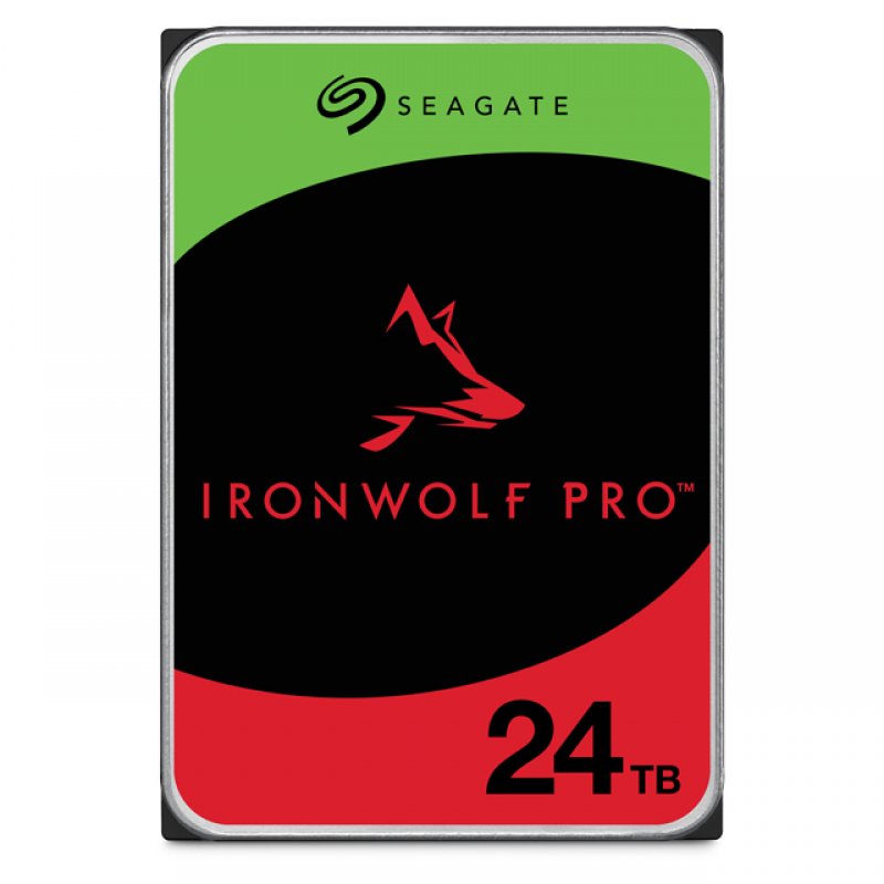 Seagate IronWolf Pro - Hard drive 24  TB internal 3.5" SATA 6Gb/s  ST24000NT002 - eet01