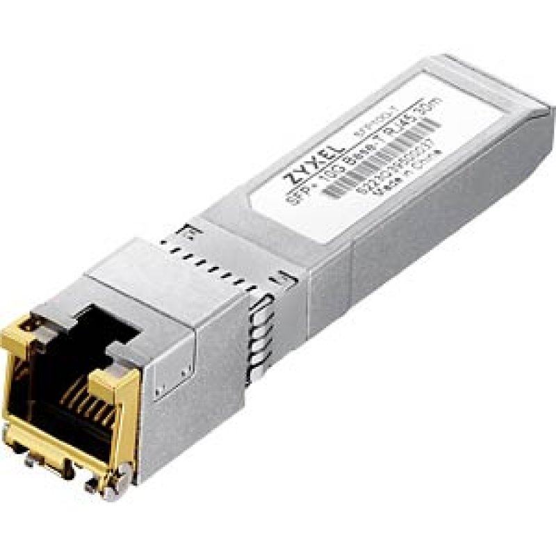Zyxel - SFP+ Transceiver Module - 10GbE - 10GBase-T - RJ-45 - Up To 30 M SFP10G-T-ZZ0101F - C2000 Zyxel - SFP+ Transceiver Module - 10GbE - 10GBase-T - RJ-45 - Up To 30 M SFP10G-T-ZZ0101F - C2000