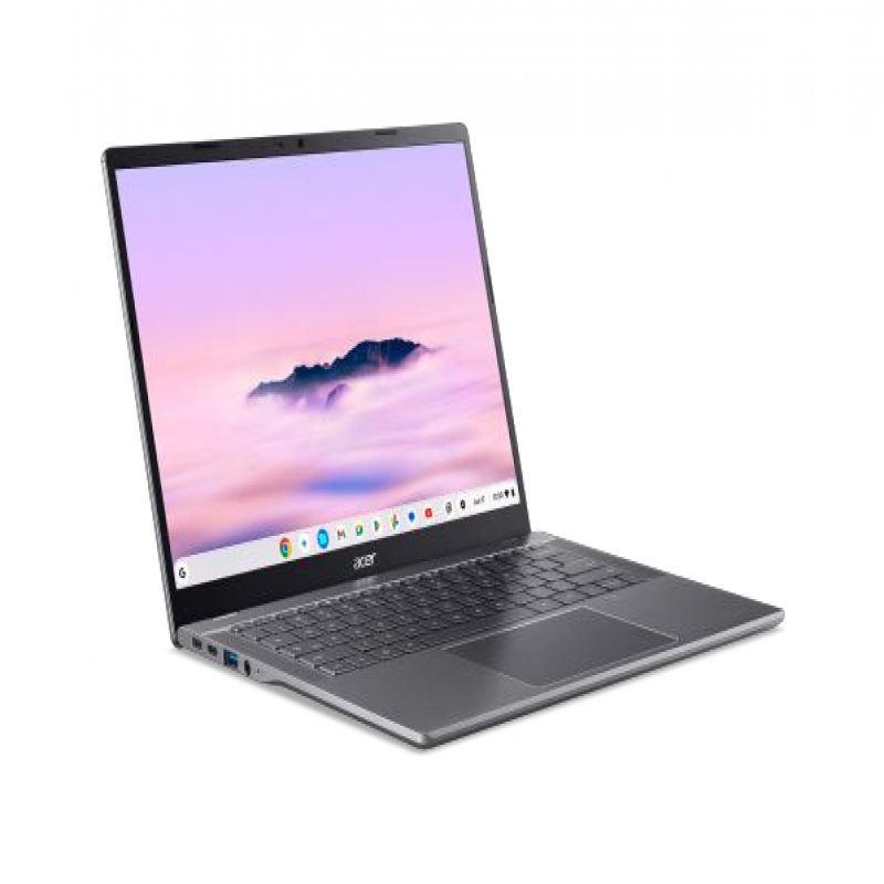Acer Chromebook Plus 514 CBE594-2-TCO - Intel Core 3 - 100U / Up To 4.7 GHz - Chrome OS - Intel Graphics - 8 GB RAM - 256 GB SSD NVMe, 3D Triple-level Cell (TLC) - 14" IPS 1920 X 1200 - Wi-Fi - C2000