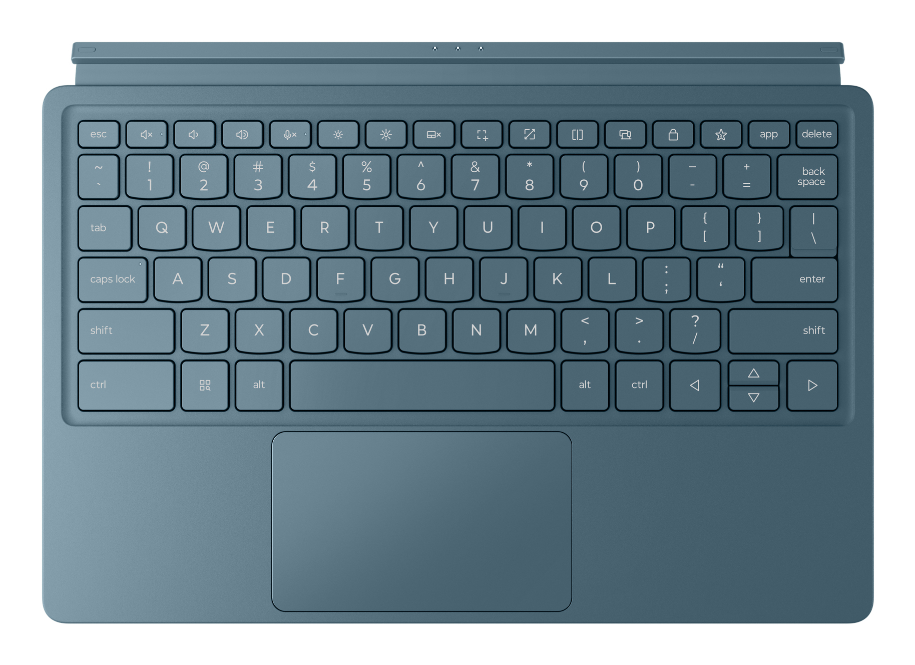 Lenovo Keyboard Pack - Keyboard And Folio Case (stand Cover) - With Trackpad - POGO Pin - Tidal Teal - For Yoga Tab Plus ZAEG, ZAF9 ZG38C07010 - C2000 Lenovo Keyboard Pack - Keyboard And Folio Case (stand Cover) - With Trackpad - POGO Pin - Tidal Teal - For Yoga Tab Plus ZAEG, ZAF9 ZG38C07010 - C2000