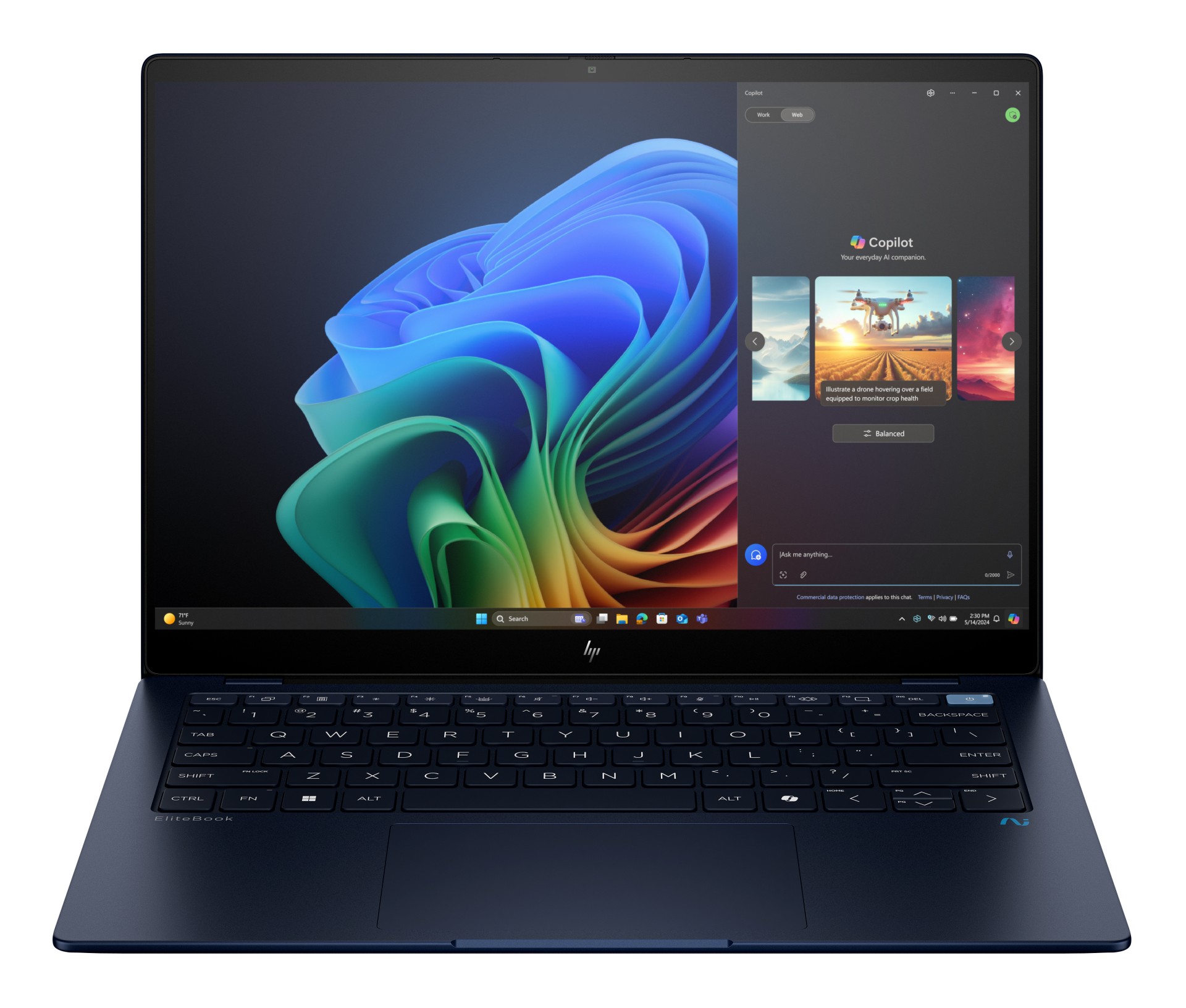 Hp Hp Elitebook Ultra G1qi X1e-78 Snapdragon 16gb/512ssd 14 2.2k Touch W11p 1yr A26tmea#abu - TC01