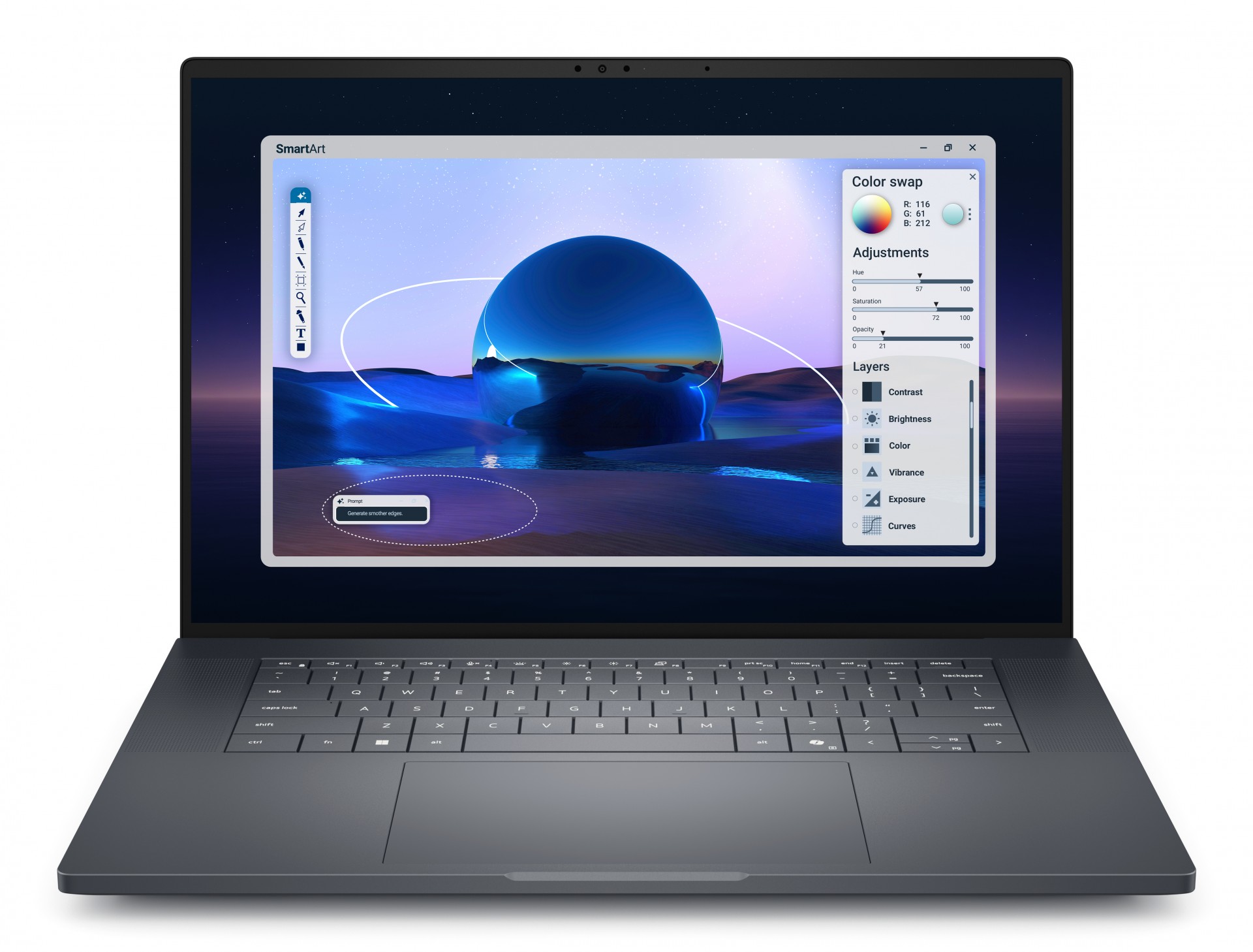 Dell Pro Max 16 Premium MA14250 Intel? Core? Ultra 9 285H, VPro? Enterprise (13 TOPS NPU, 16 Cores, 16 Threads, Up To 5.40 GHz, 45W) 64GB LPDDR5x 8400 MT/s 1 TB Performance SSD, SED Ready,TLC - C2000