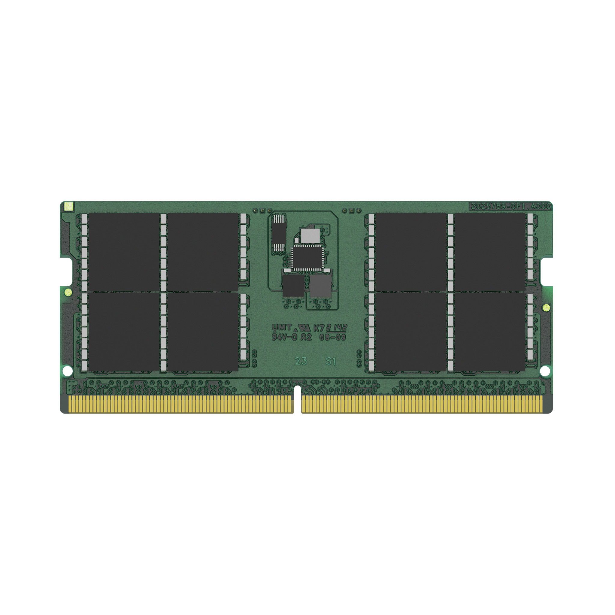 Kingston - DDR5 - Module - 48 GB - SO-DIMM 262-pin - 5600 MHz / PC5-44800 - CL46 - 1.1 V - Unbuffered - Non-ECC KCP556SD8-48 - C2000