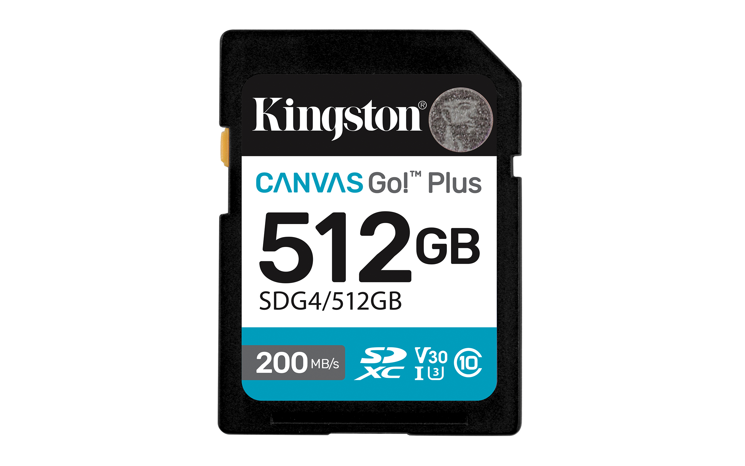 Kingston - Digital Media Product 512gb Sdxc Canvas Go Plus 200r      Gen4 C10 Uhs-i U3 V30 200mb/s       Sdg4/512gb