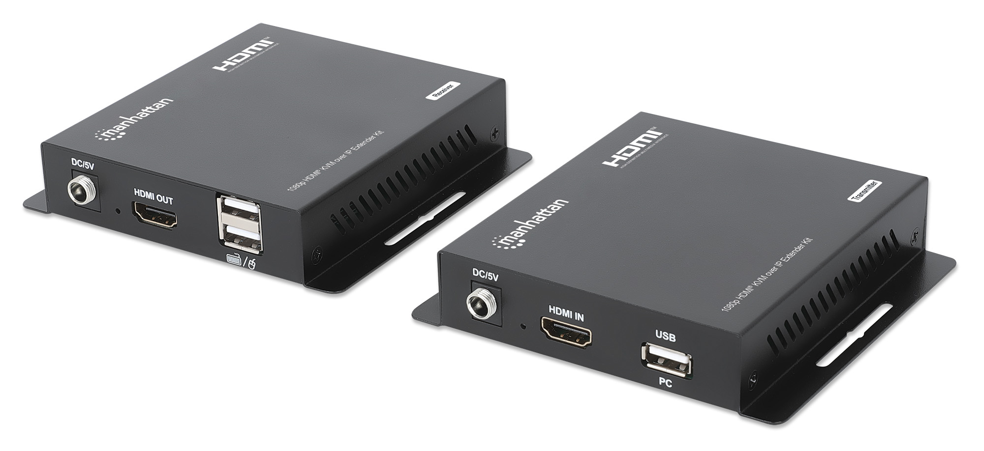 Manhattan 1080P Hdmi Kvm Over Ip  Extender Kit, Extends  208413 - eet01