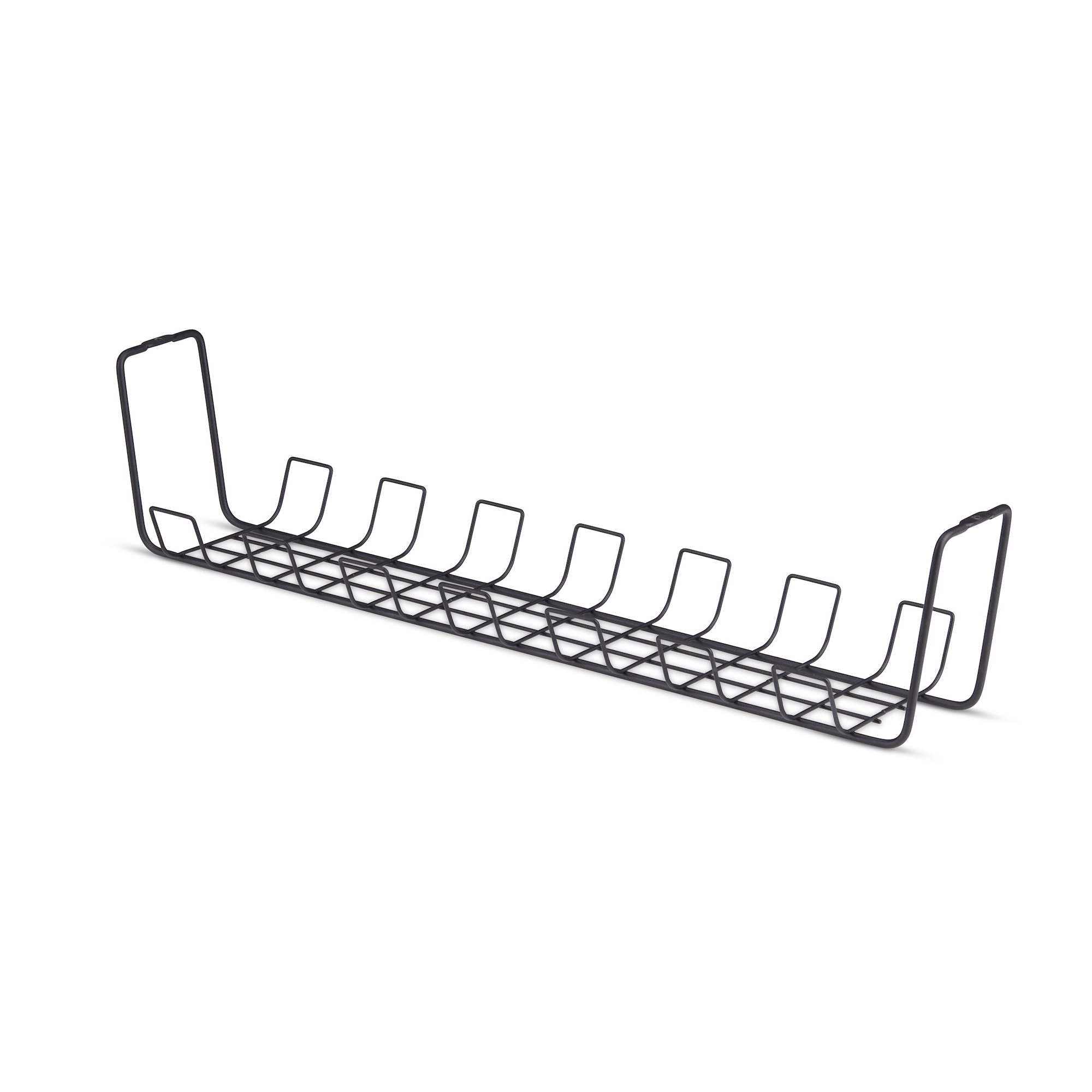 Startech - Cable Management Tray - Basket Style, Power Bar Holder - Under-desk Mountable - Black - 61.5 Cm - TAA Compliant S1MB-DESK-CABLE-TRAY - C2000 Startech - Cable Management Tray - Basket Style, Power Bar Holder - Under-desk Mountable - Black - 61.5 Cm - TAA Compliant S1MB-DESK-CABLE-TRAY - C2000