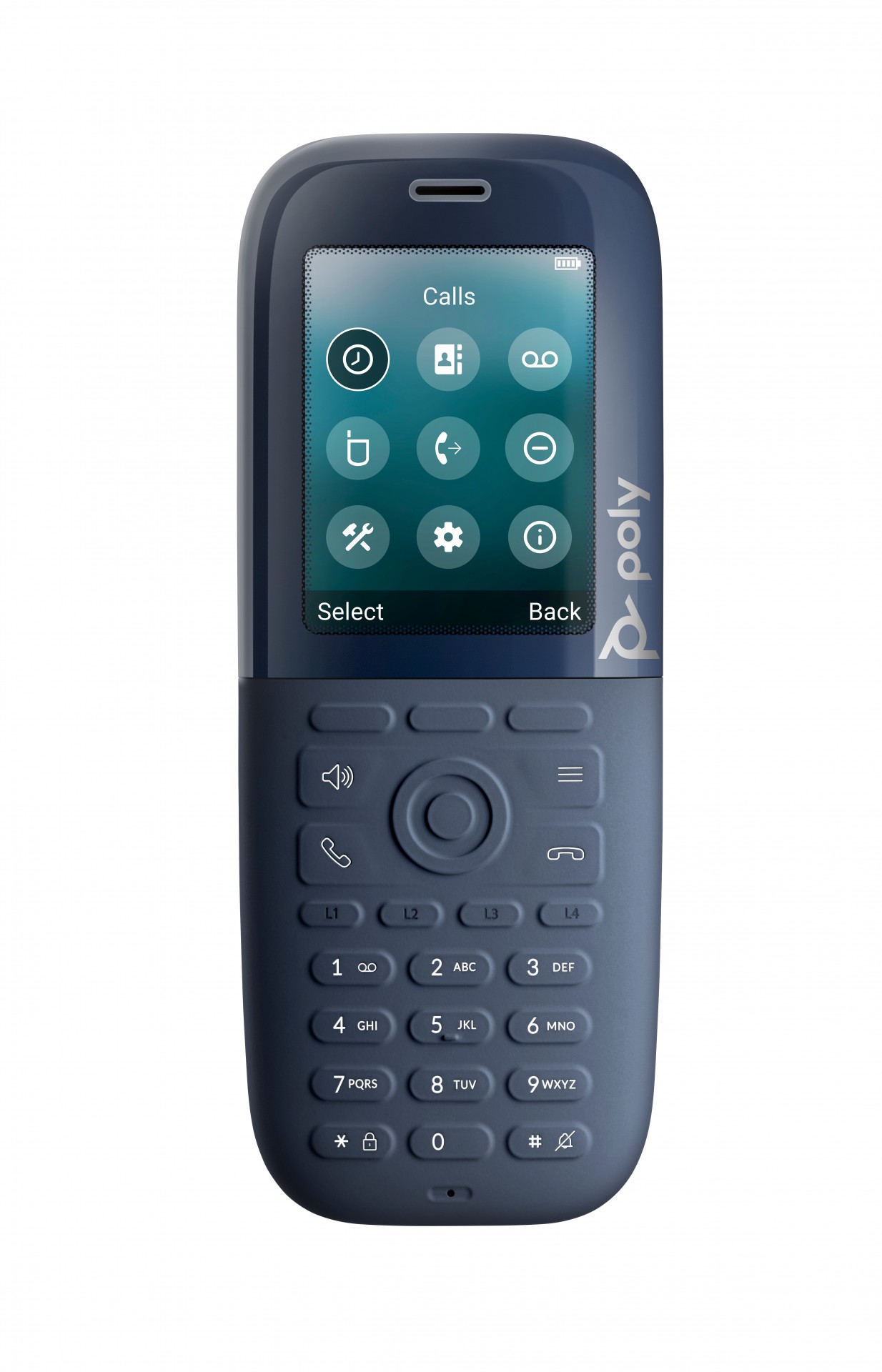 HP Poly Rove 30 - Cordless Extension Handset With Caller ID/call Waiting - DECT - 3-way Call Capability - 10 Lines - Black 84H76AA#ABU - C2000
