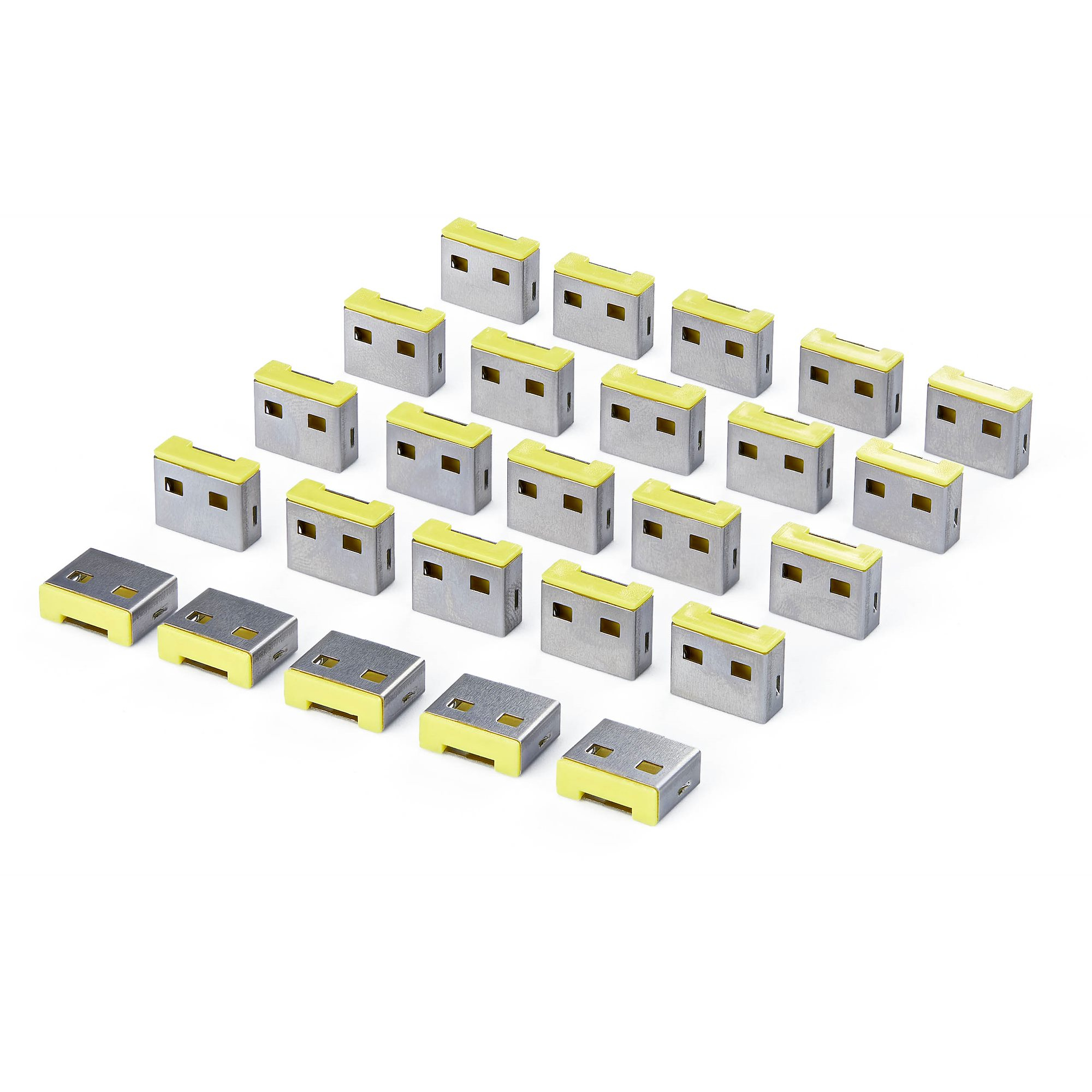 Startech - Computer Parts        25-pack Port Blocker Plugs          Spare Plugs For Usb-a-port-block    25p-usb-a-blocker