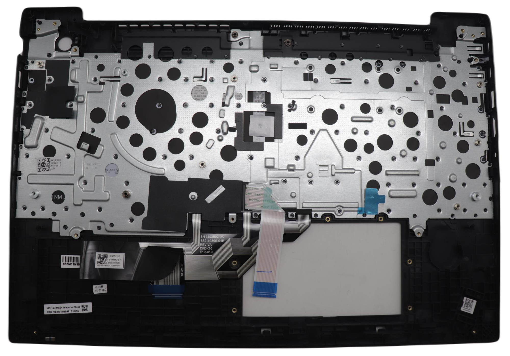 Lenovo MECH_ASM FRU KBD CCV GRE  BL(CHY) US BK  5M11N99140 - eet01