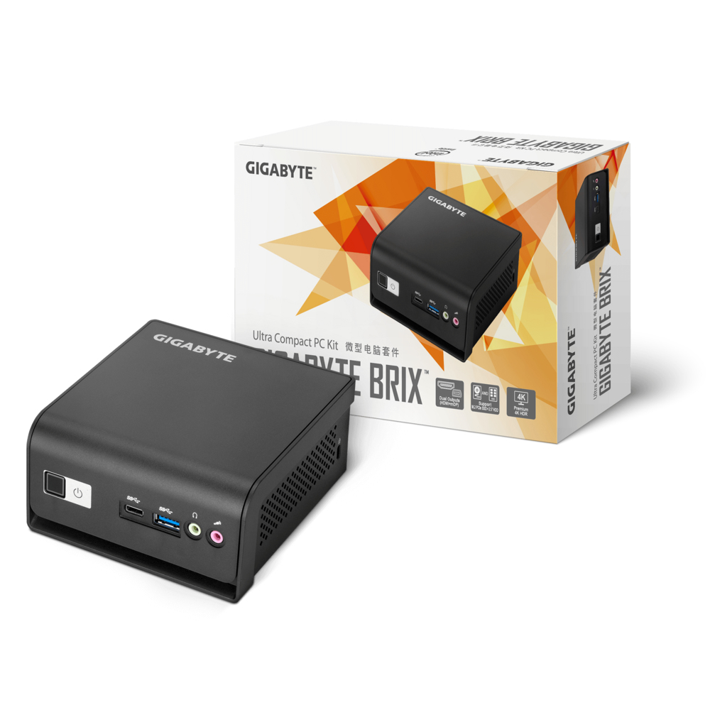 Gigabyte (Rev. 1.0) Black N5105 2.8 Ghz  GB-BMCE-5105 - eet01