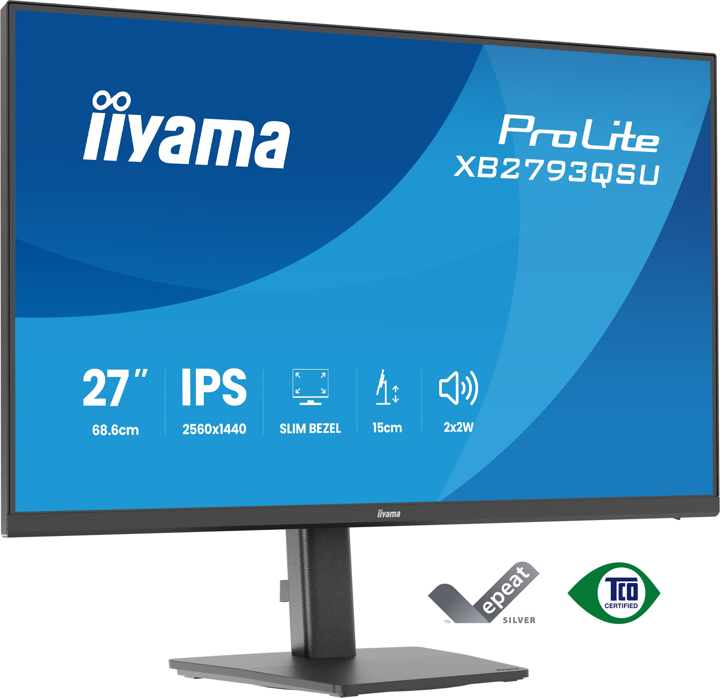 iiyama 27 XB2793QSU-B1 Monitor XB2793QSU-B1 - MW01