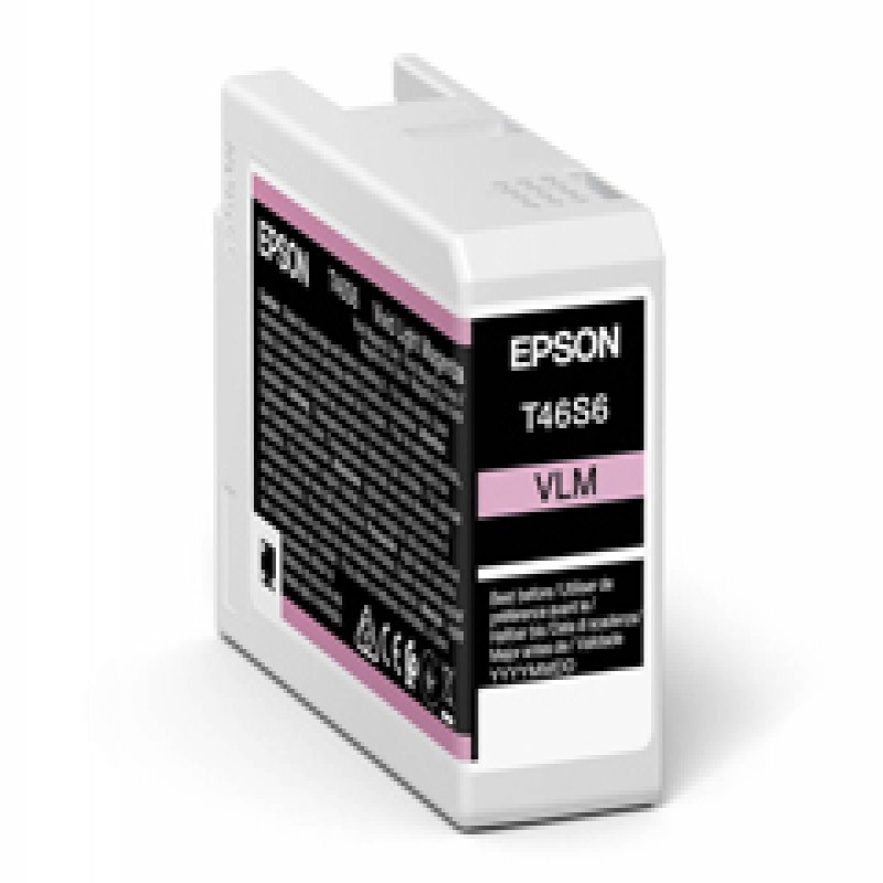 Epson - Business Ink (s3)        Singlepack Vivid                    Light Magenta T46s6                 C13t46s60n