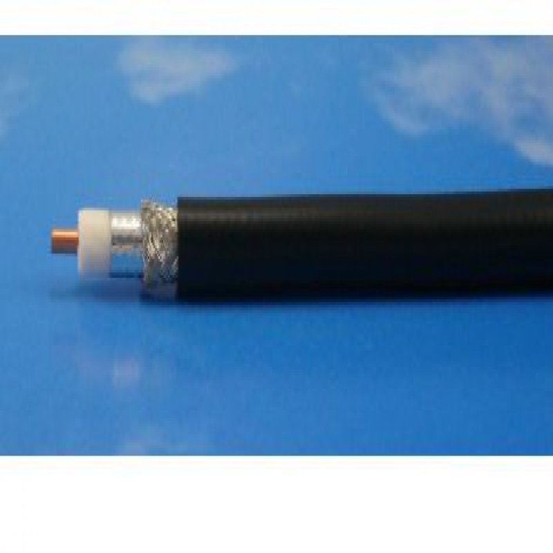 MicroConnect FF 400 Low Loss coax, Sort,  FeedFlex, 100m  MC-COAXLL-FEEDFLEX - eet01