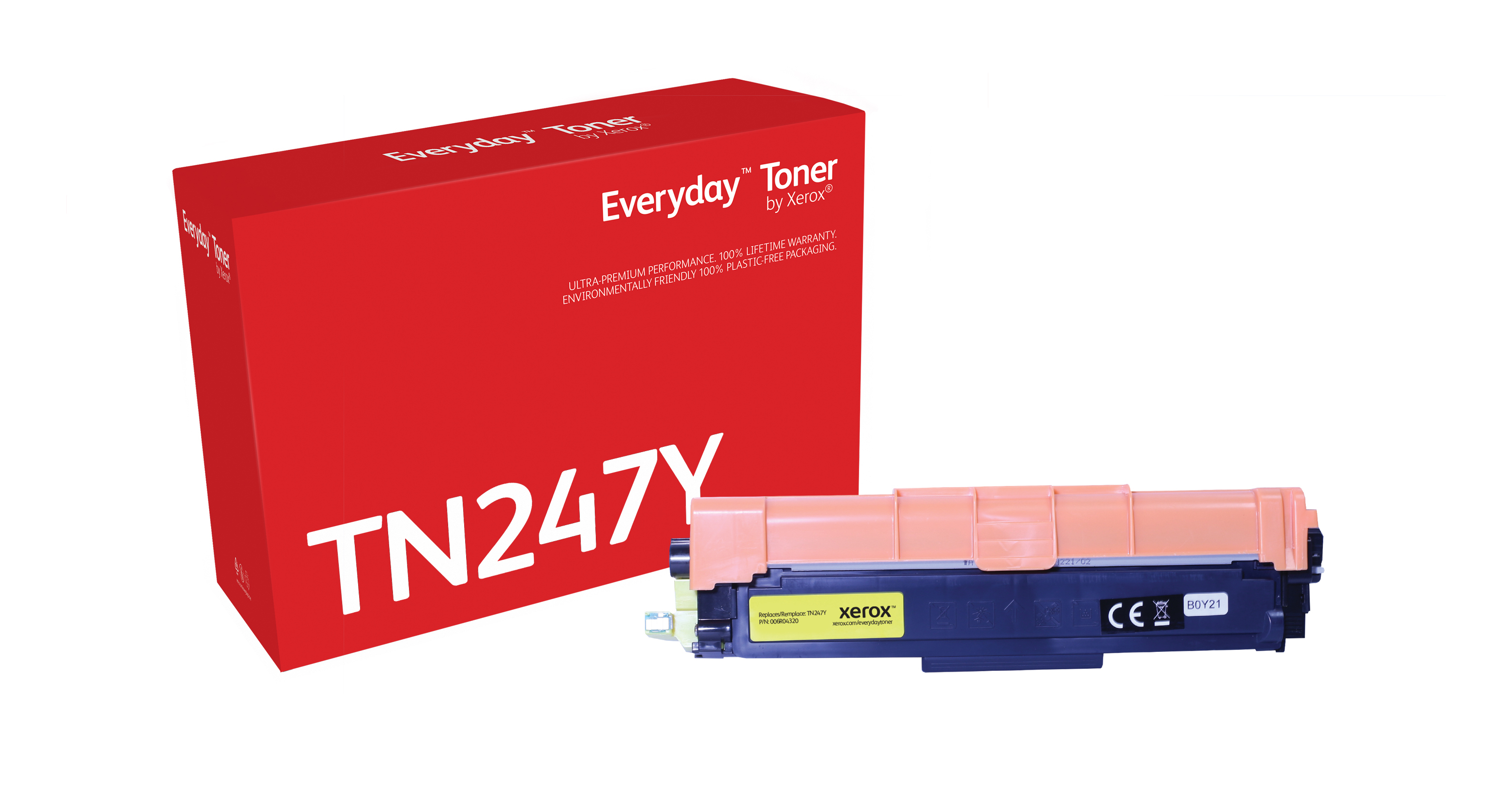 Everyday - High Yield - Yellow - Compatible - Toner Cartridge (alternative For: Brother TN247Y) - For Brother DCP-L3510CDW, DCP-L3517CDW, DCP-L3550DW, MFC-L3730CDN 006R04320 - C2000 Everyday - High Yield - Yellow - Compatible - Toner Cartridge (alternative For: Brother TN247Y) - For Brother DCP-L3510CDW, DCP-L3517CDW, DCP-L3550DW, MFC-L3730CDN 006R04320 - C2000