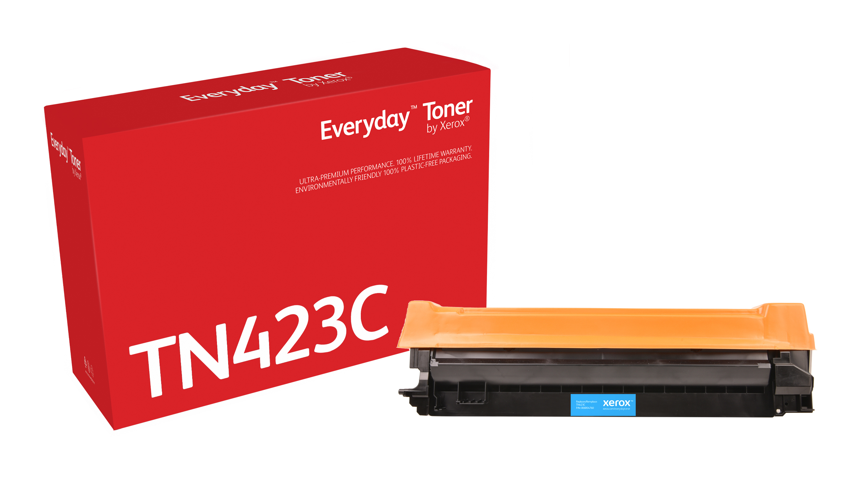 Everyday - High Capacity - Cyan - Compatible - Box - Toner Cartridge (alternative For: Brother TN423C) - Green World Alliance Return Programme 006R04760 - C2000