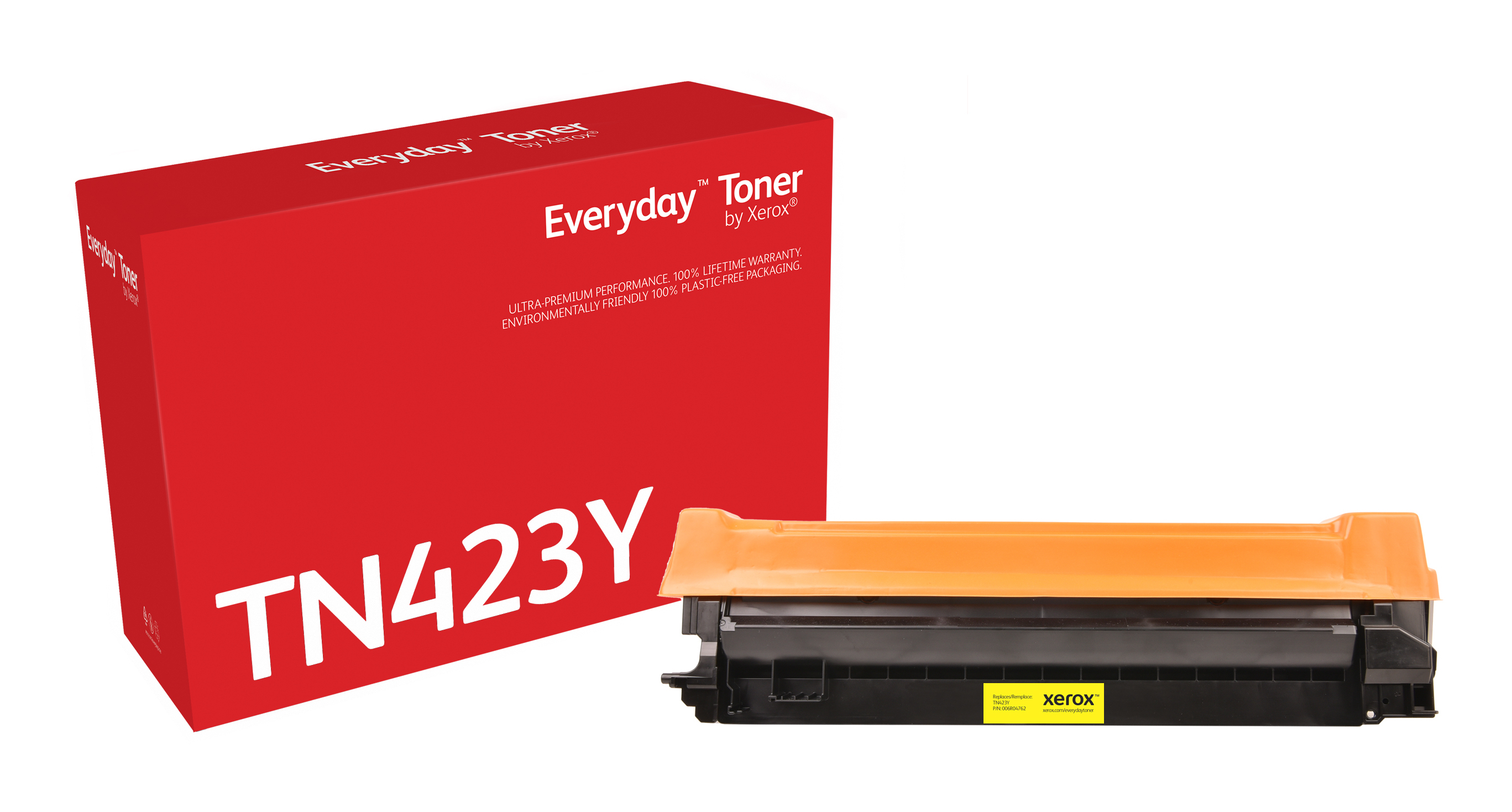 Everyday - High Capacity - Yellow - Compatible - Box - Toner Cartridge (alternative For: Brother TN423Y) - Green World Alliance Return Programme 006R04762 - C2000