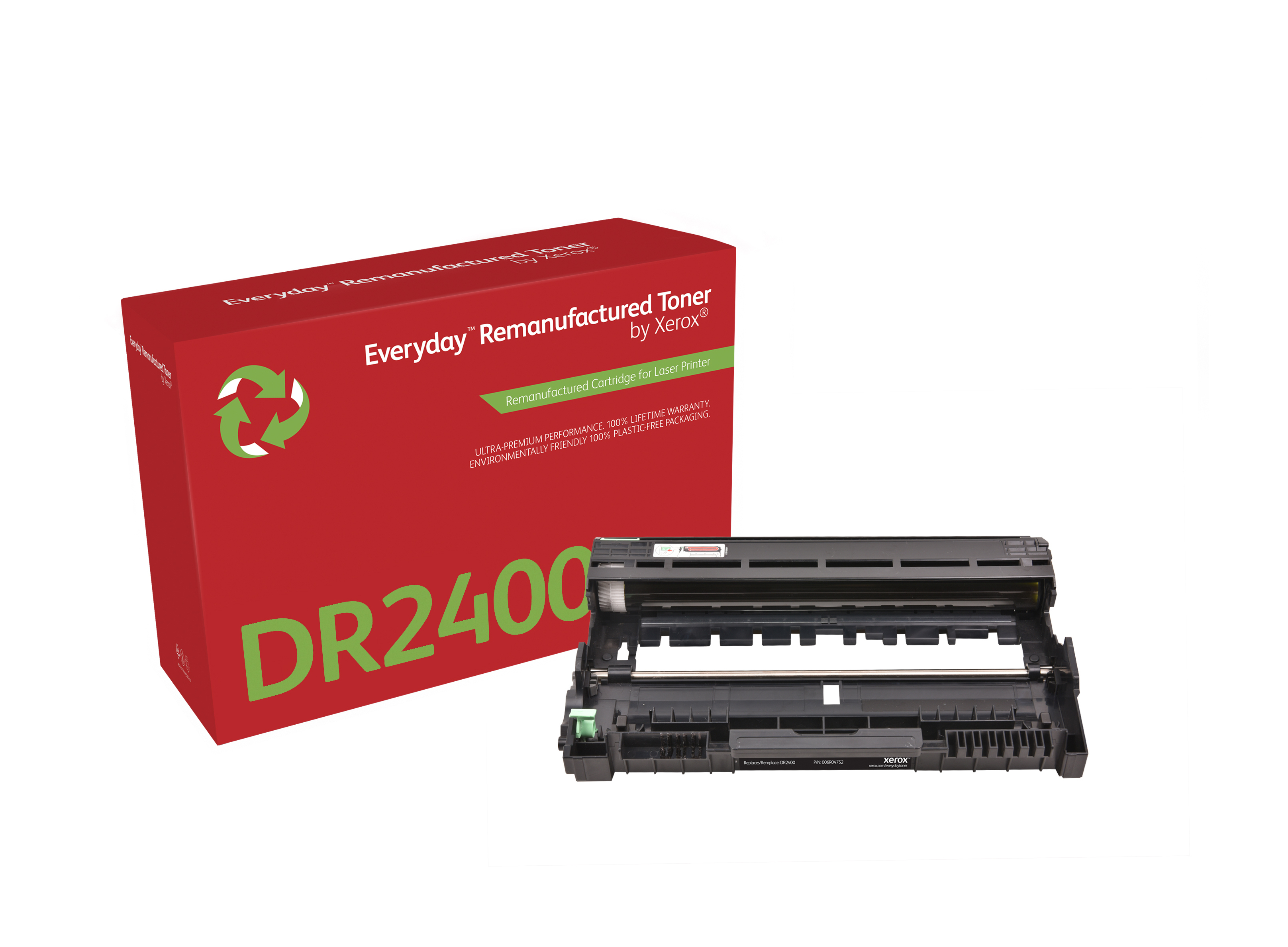 Everyday - Black - Compatible - Drum Kit (alternative For: Brother DR2400) - For Brother DCP-L2530DW, DCP-L2550DN, HL-L2310D, HL-L2375DN, HL-L2375DW, MFC-L2730DN 006R04752 - C2000