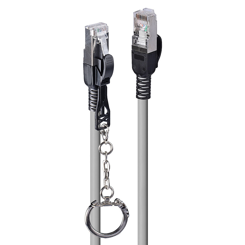 Lindy - Cables & Adapters        3m Cat.6a S/ftp Security            Network Cable Grey                  47605