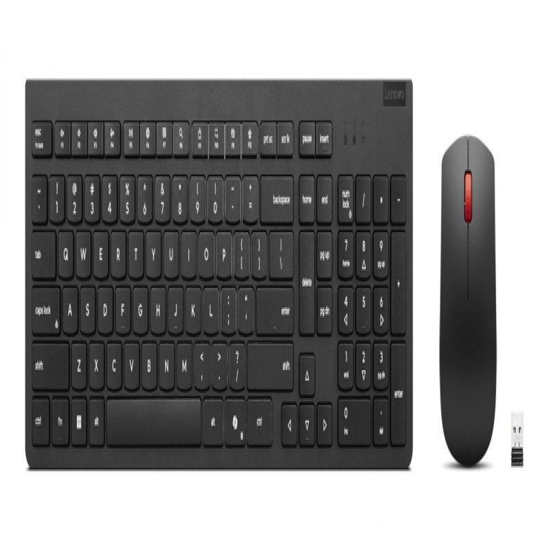 Lenovo - Option Cdt              Essential Wrlss Combo Kb            And Mouse Gen2 Ai - Spanish         4x31r64484
