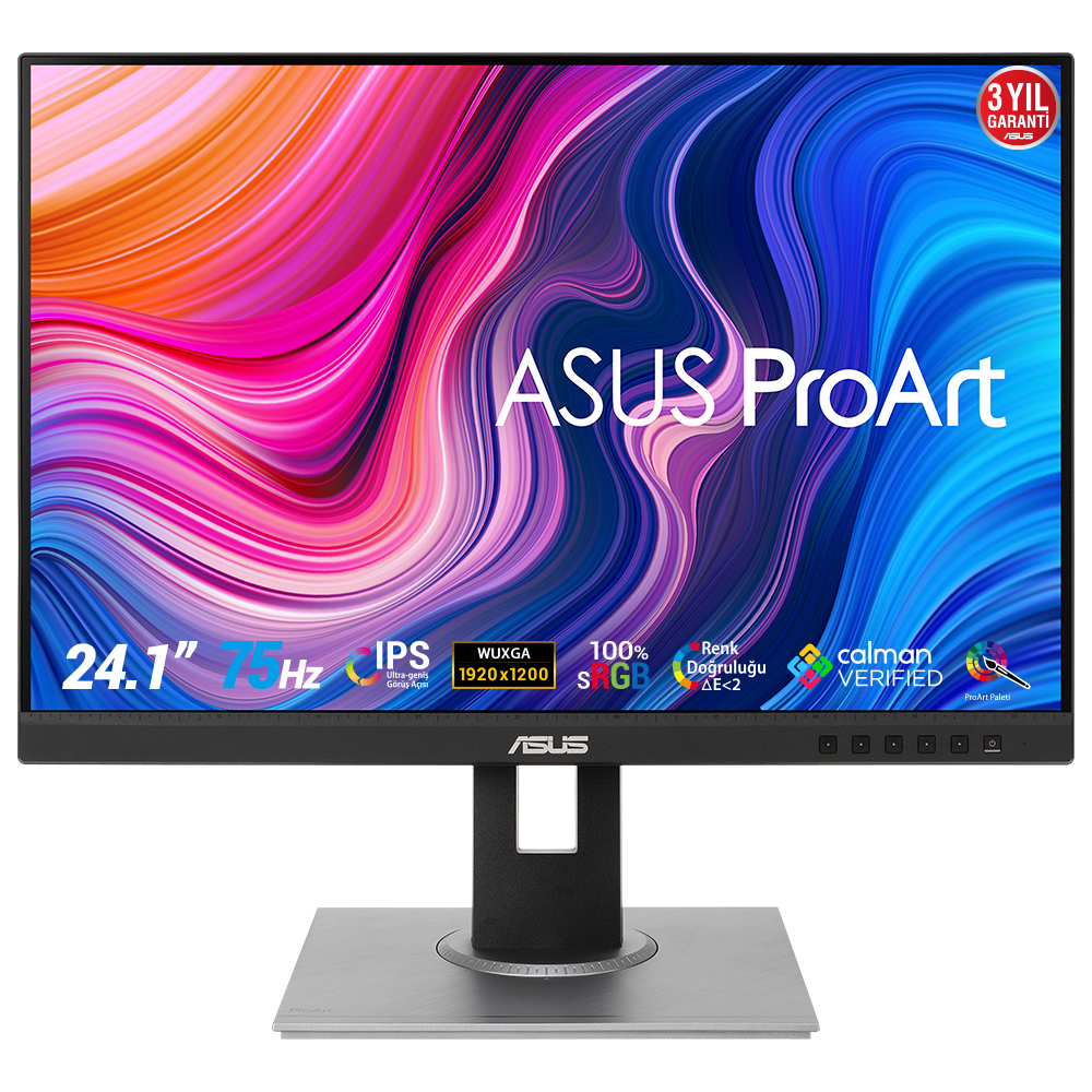 Asus A248Qv 61.2 Cm (24.1") 1920 X  1200 Pixels Wuxga Led Black  PA248QV - eet01