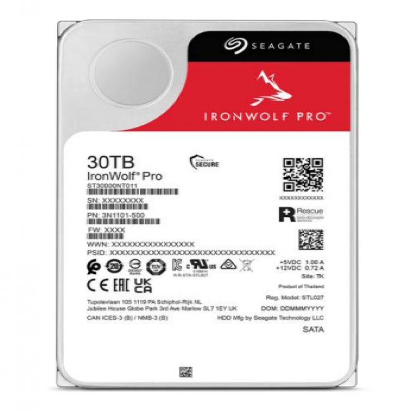 Seagate St30000Nt011 Internal Hard  Drive 30 Tb 7200 Rpm 512 Mb  ST30000NT011 - eet01