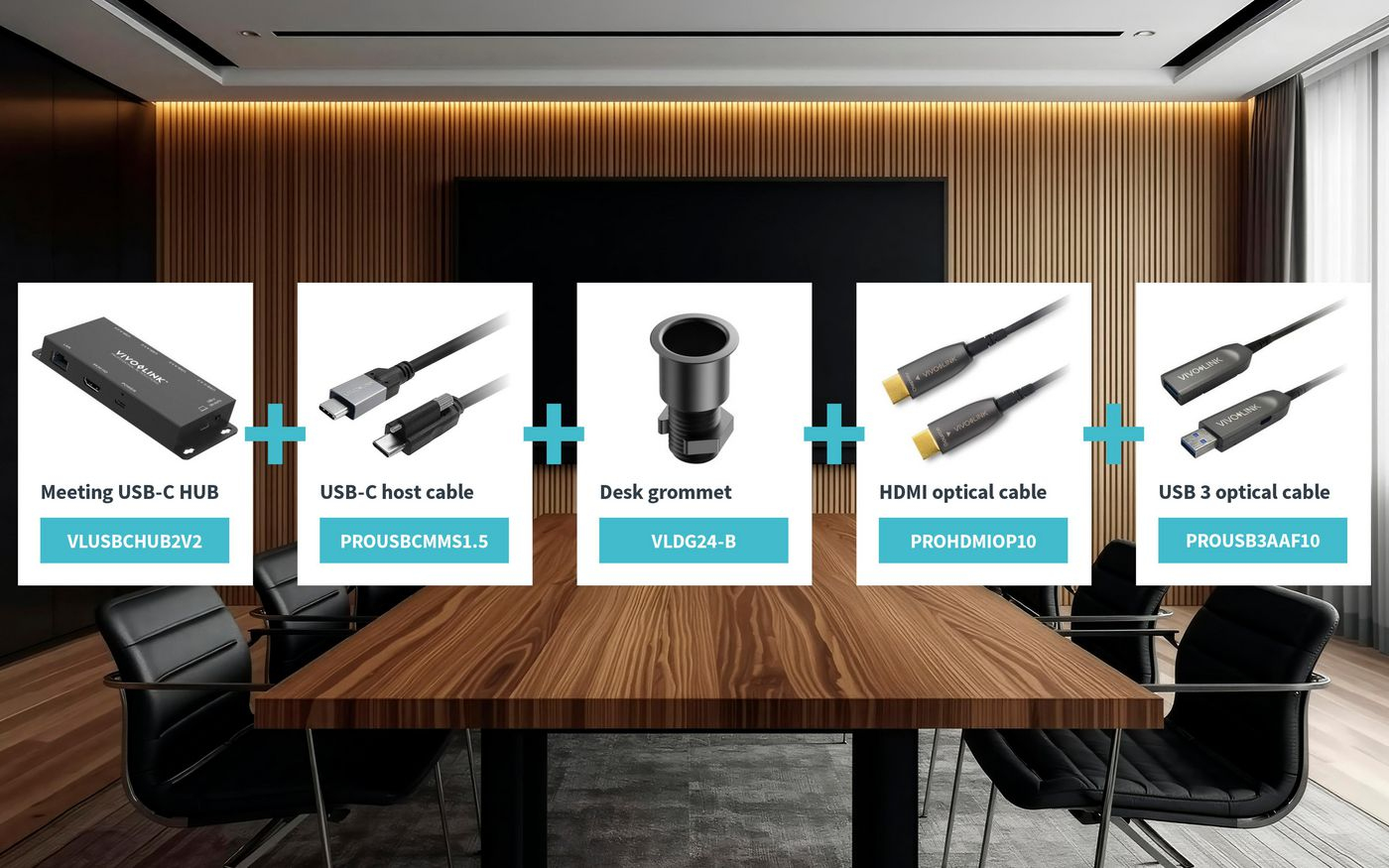 Vivolink Meeting Room Package medium  Size room  BYOD-MEDIUM - eet01