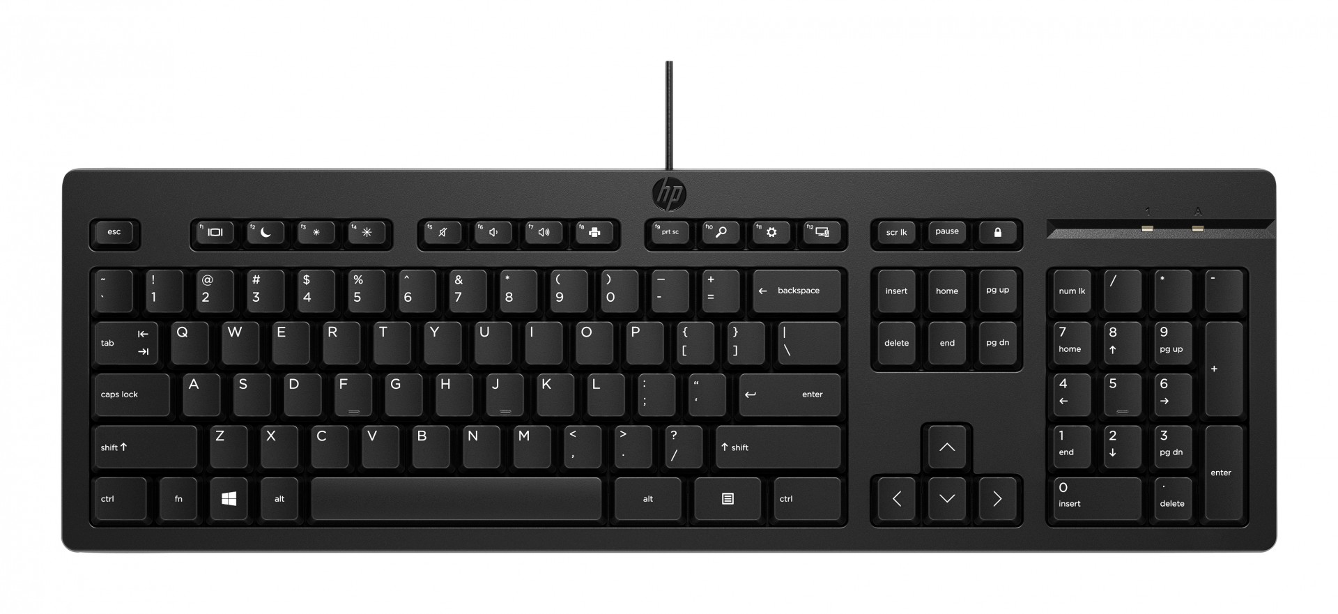 HP 125 Wired Keyboard Portugal  266C9AA#AB9 - eet01
