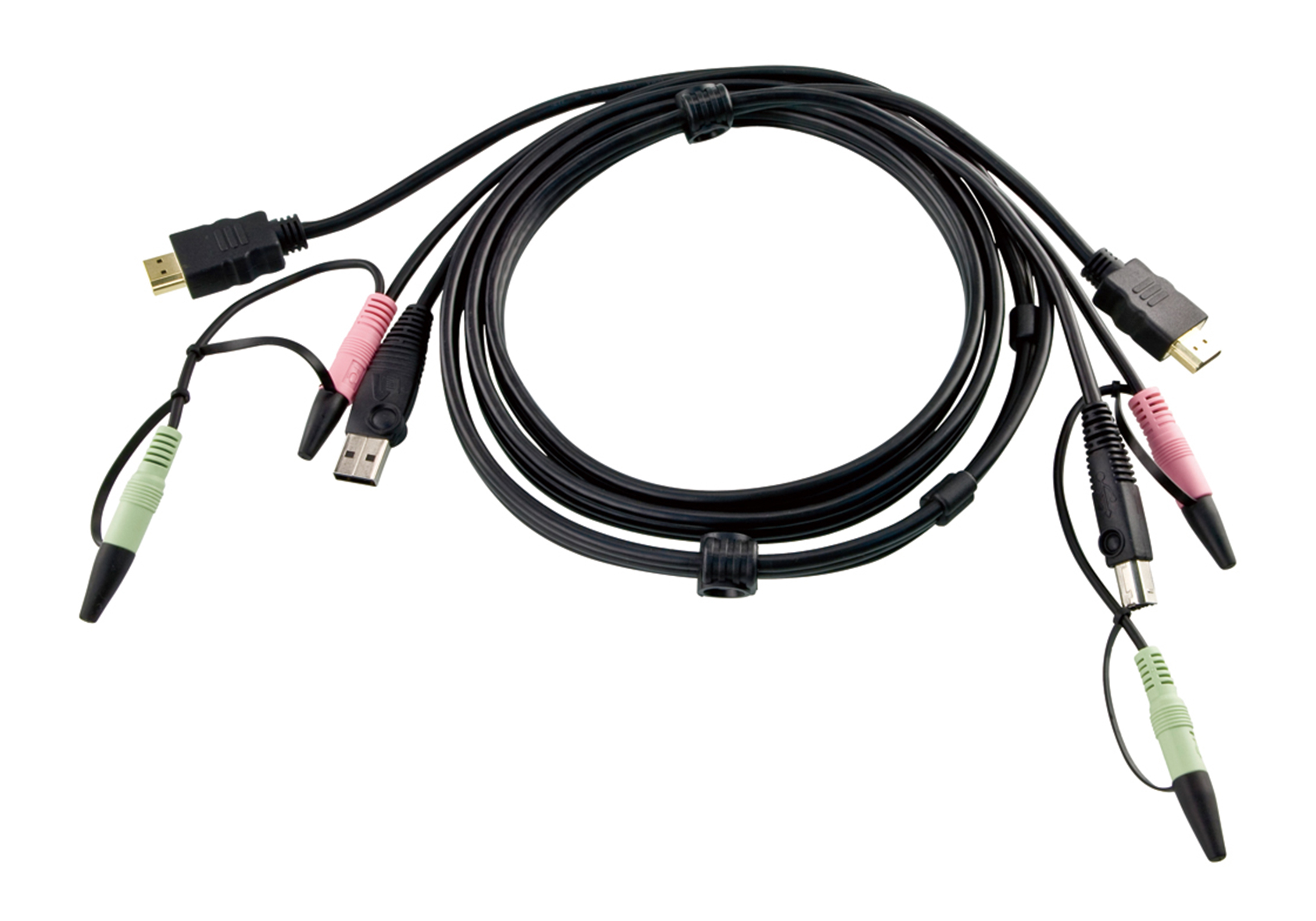 Aten It 2l-7d02uh 1.8m Usb Hdmi Kvm Cable With Audio 2l-7d02uh - NA01