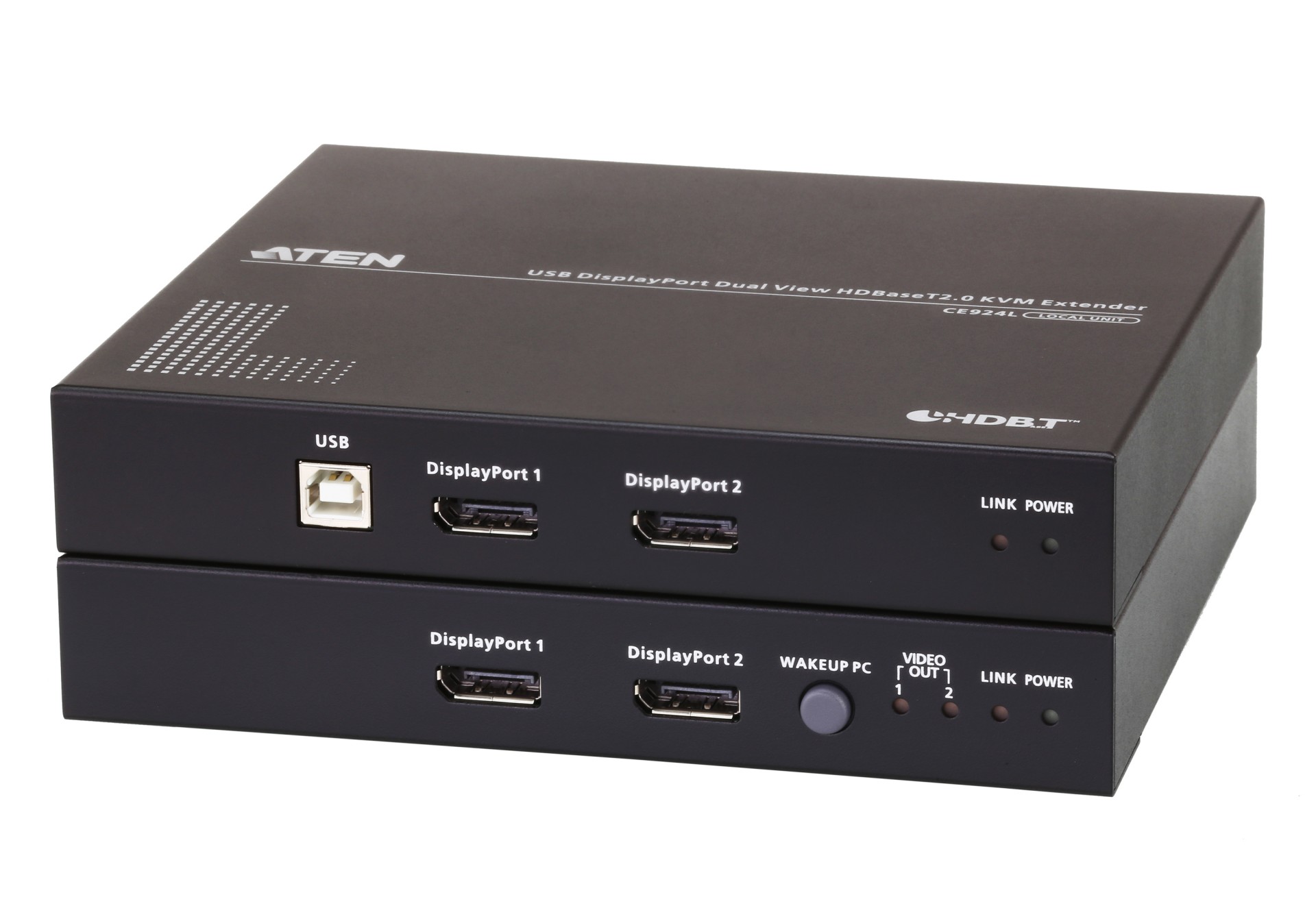 Aten It Ce924 Usb Displayport Dual View Hdbaset 2.0 Kvm Extender Ce924 - NA01